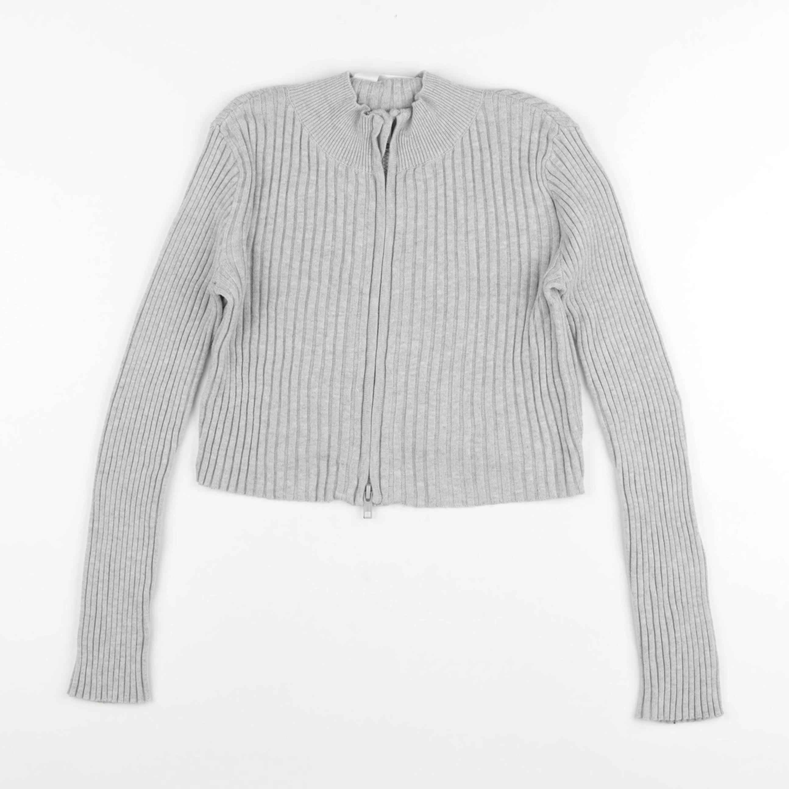 H&M - gilet gris - 8/10 ans