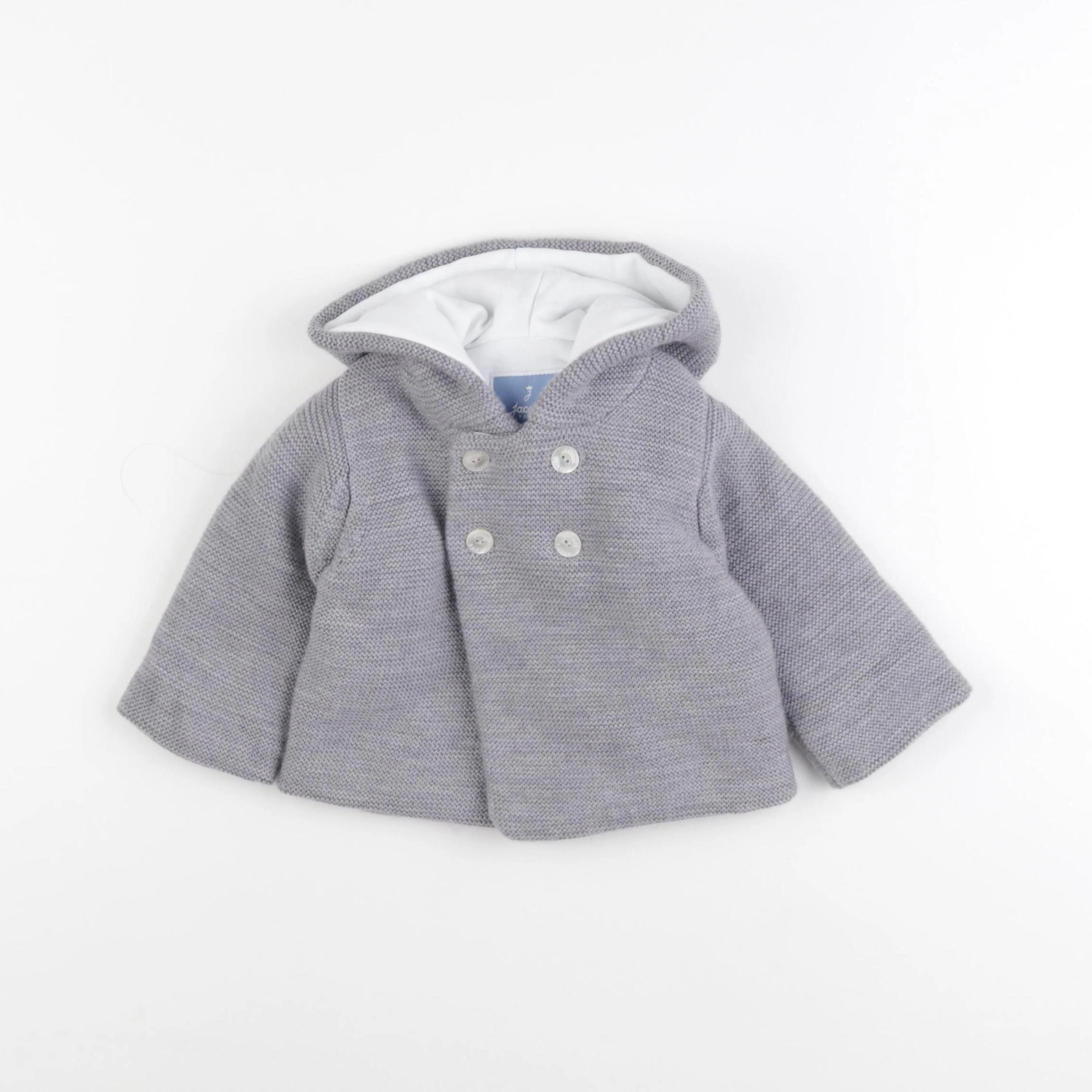Jacadi - gilet gris - 6 mois