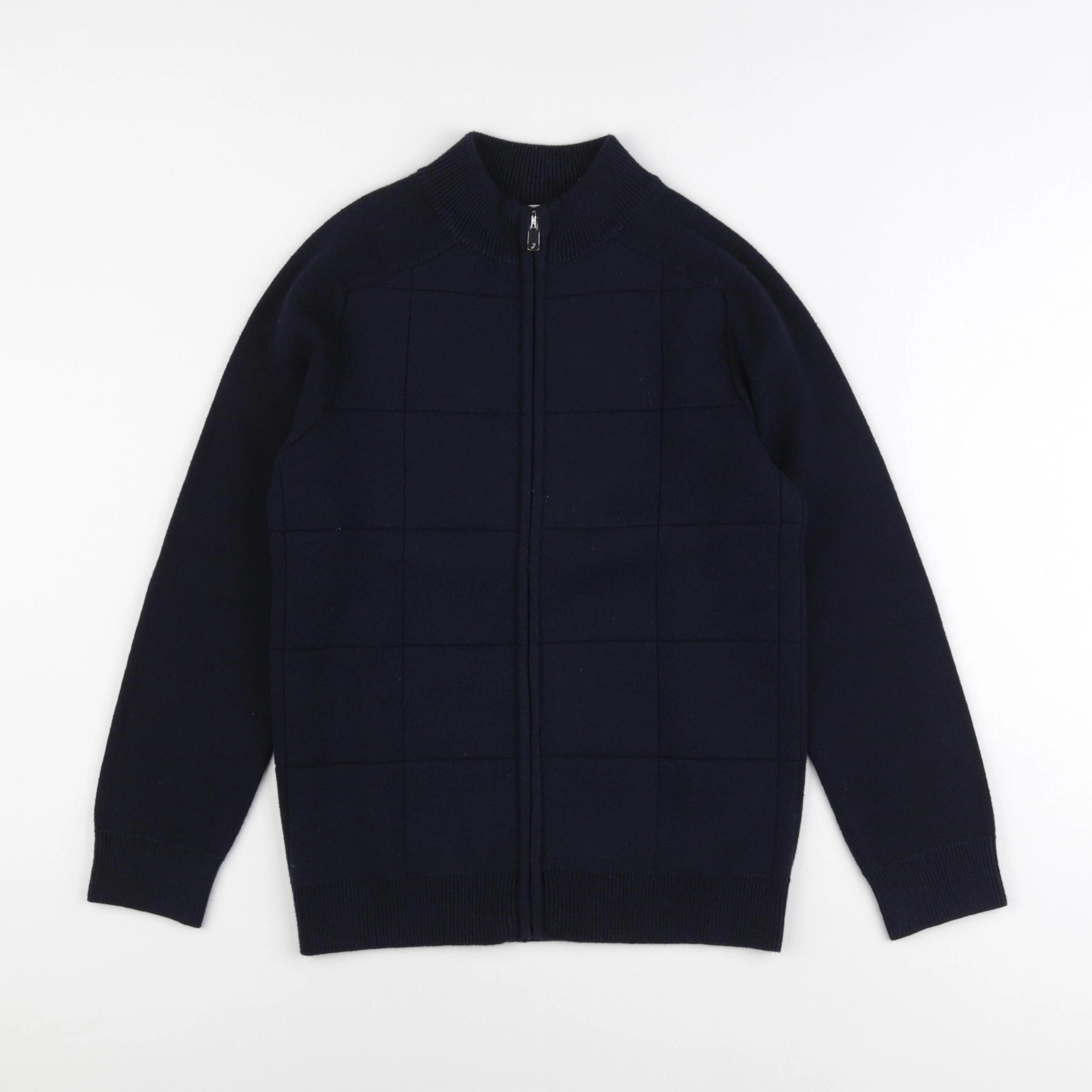 Jacadi - gilet bleu - 10 ans