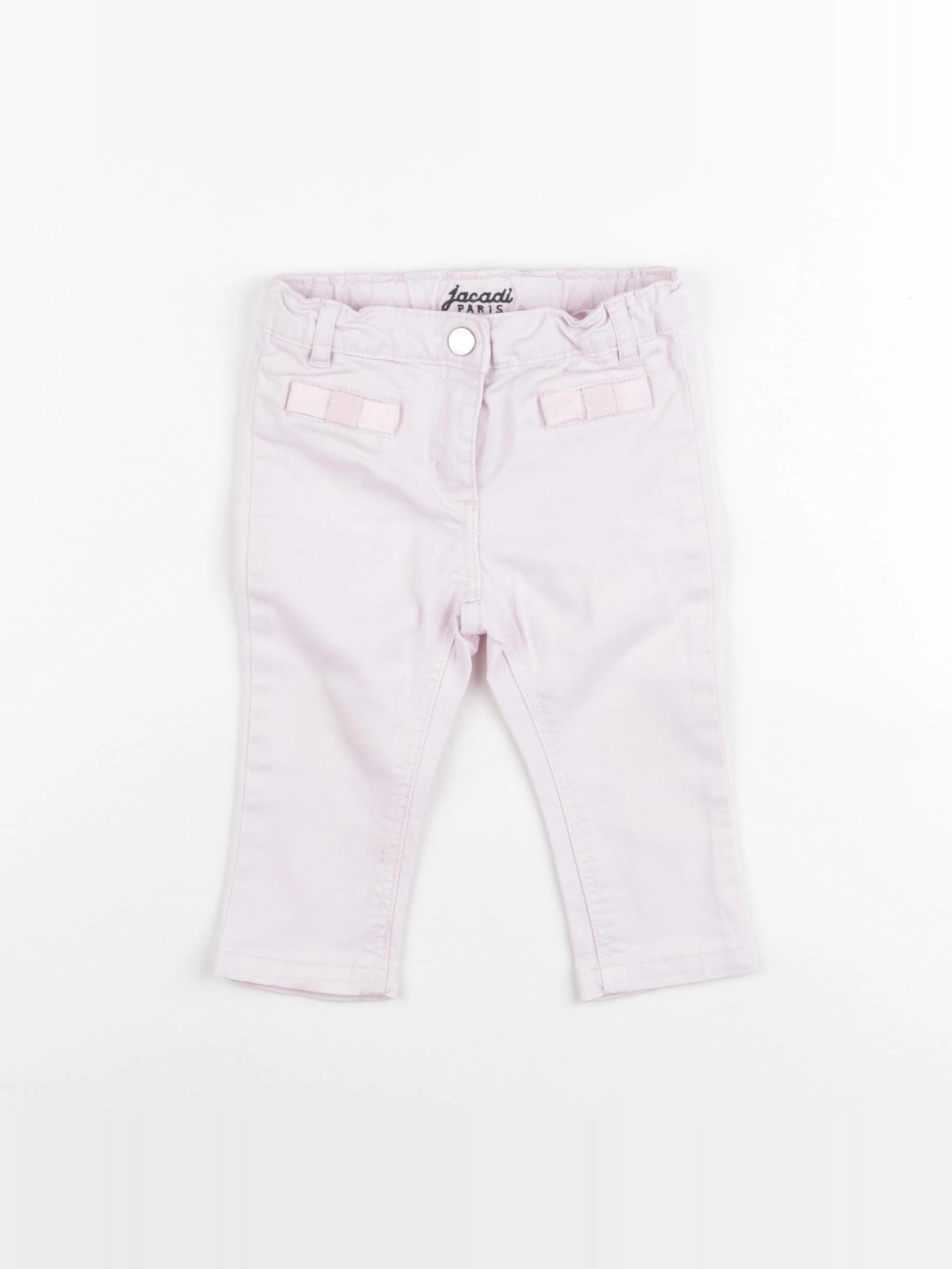 Jacadi - pantalon rose - 12 mois