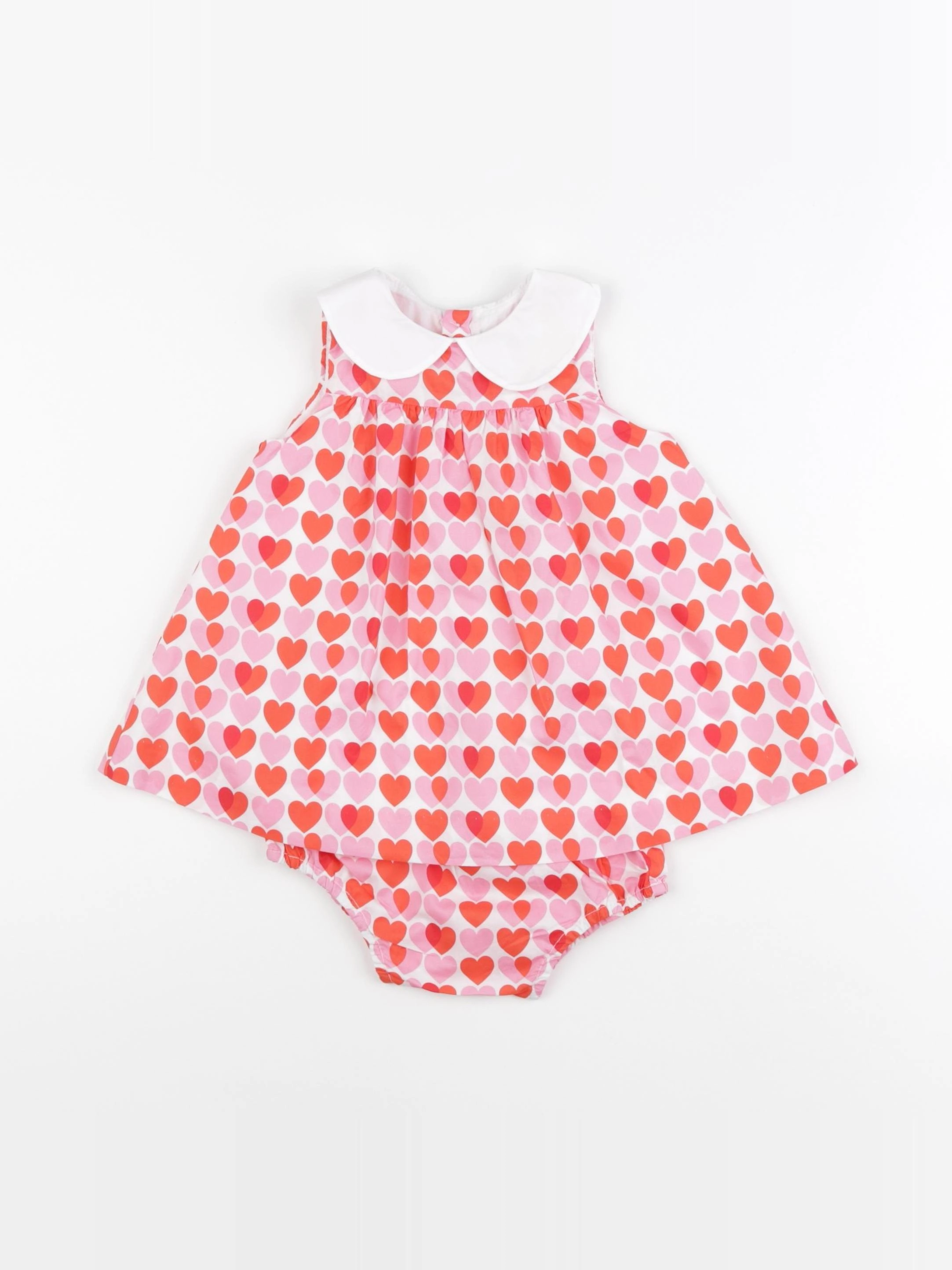 Jacadi - robe rose - 6 mois