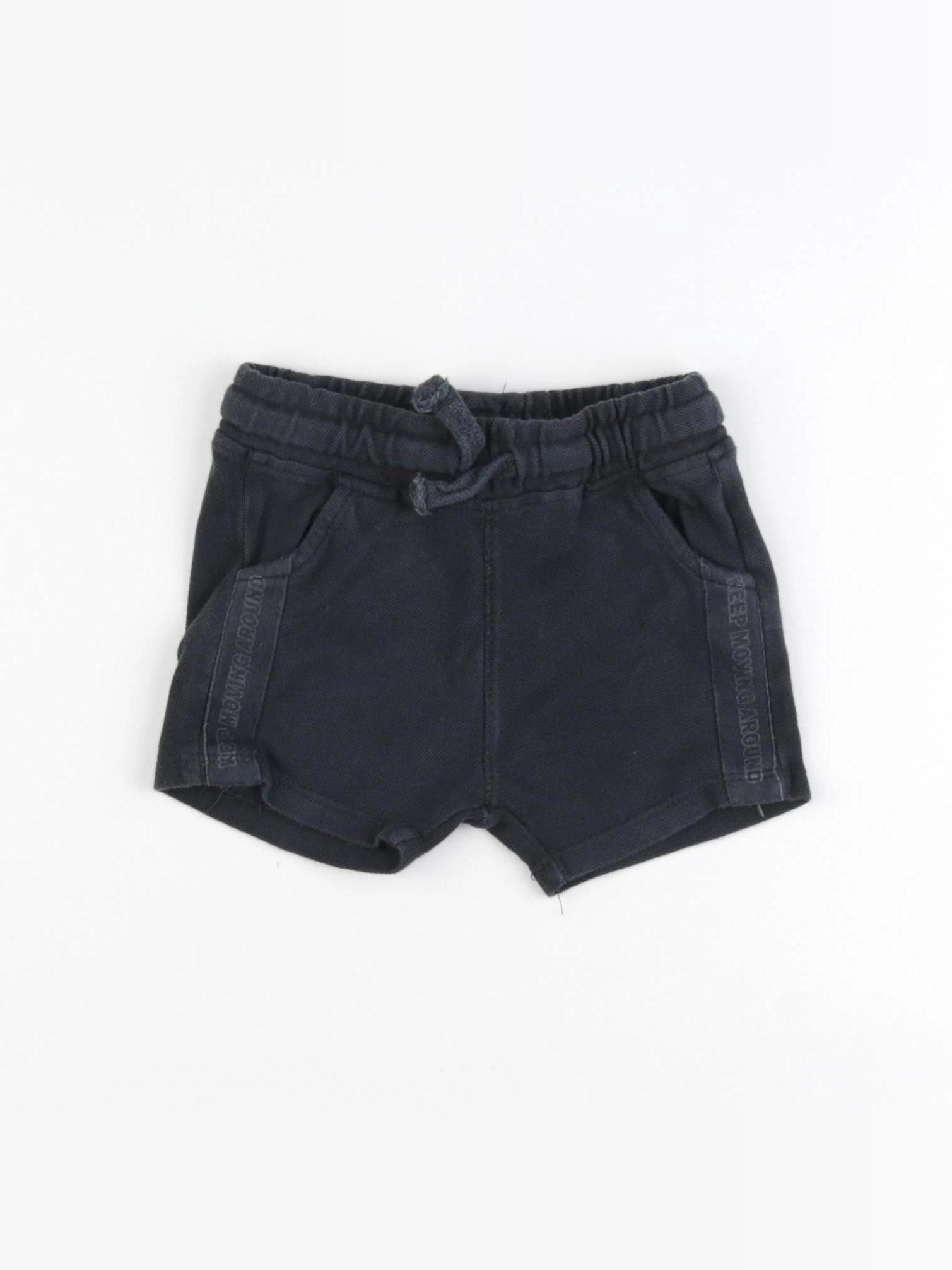 Zara - short gris - 3/6 mois