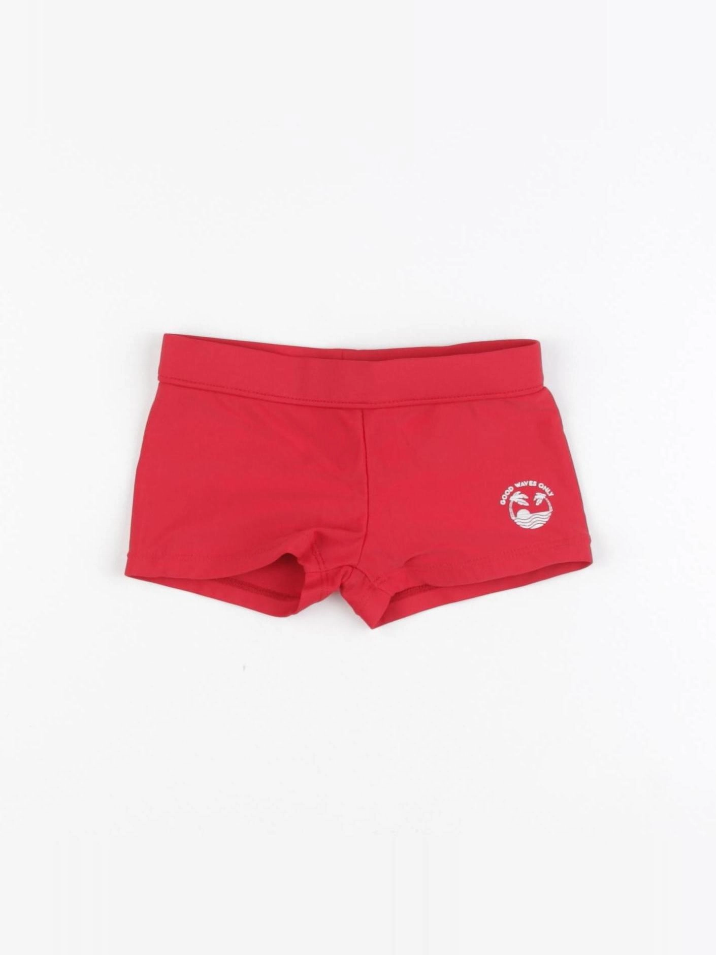 Tape à l'oeil - maillot de bain rouge - 12 mois