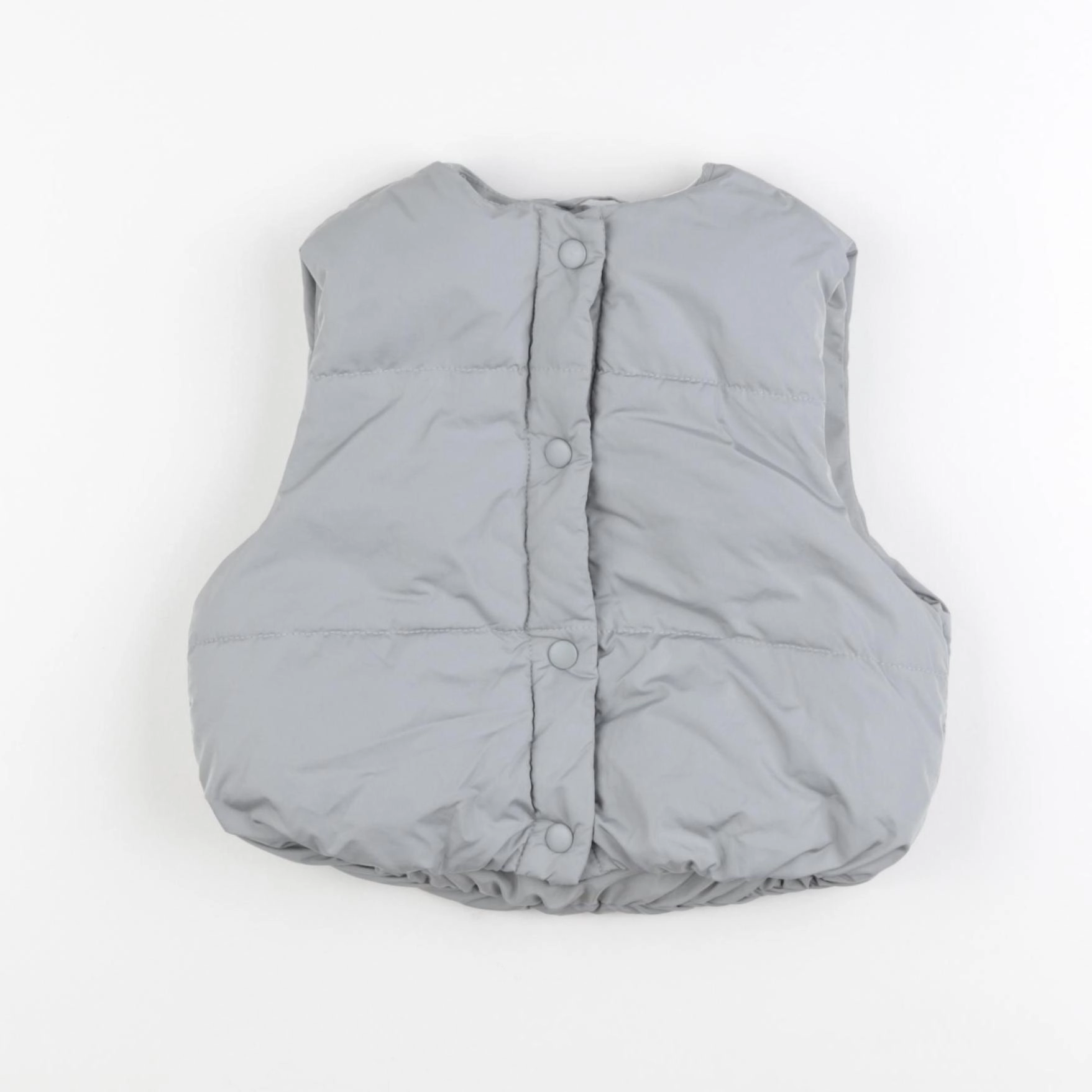 Zara - doudoune gris - 6/9 mois