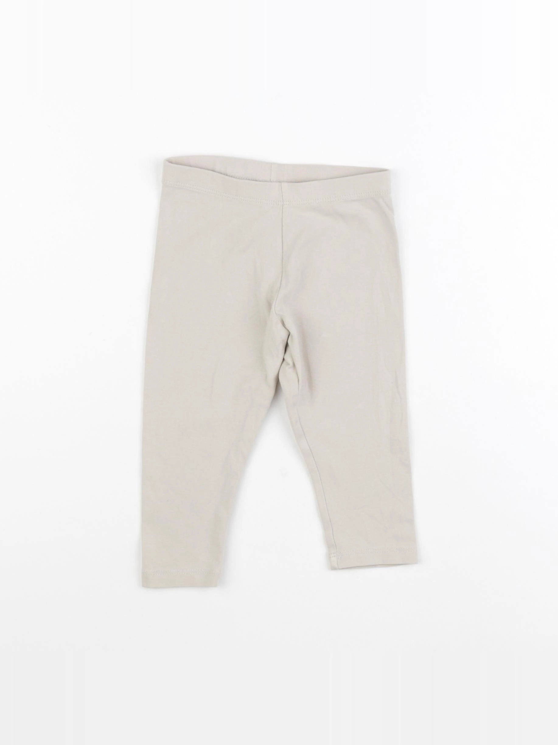 H&M - legging beige - 9/12 mois