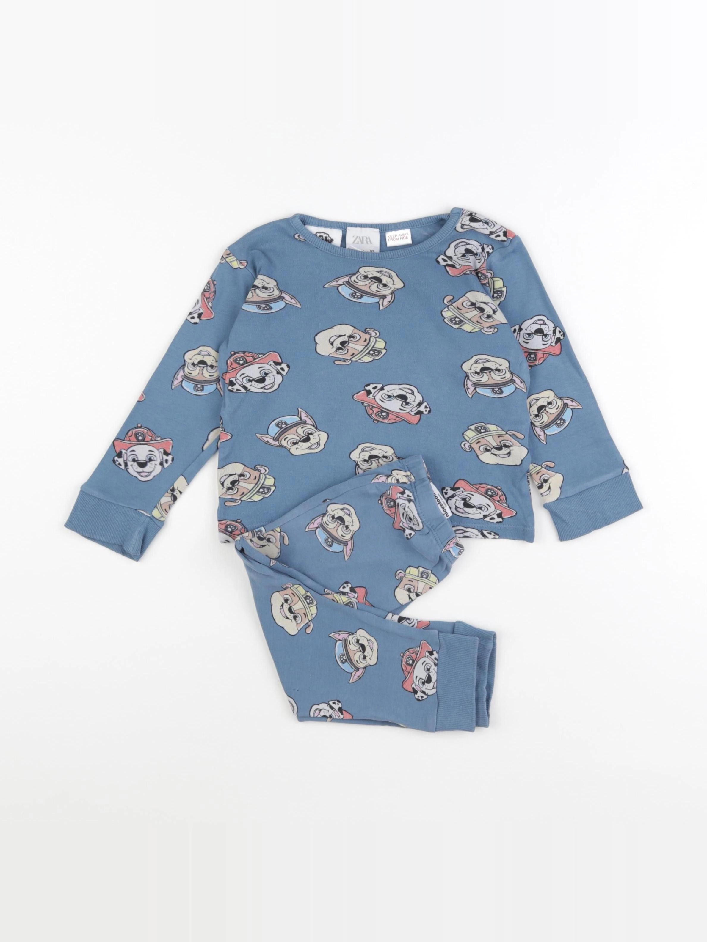 Zara - pyjama bleu - 18/24 mois