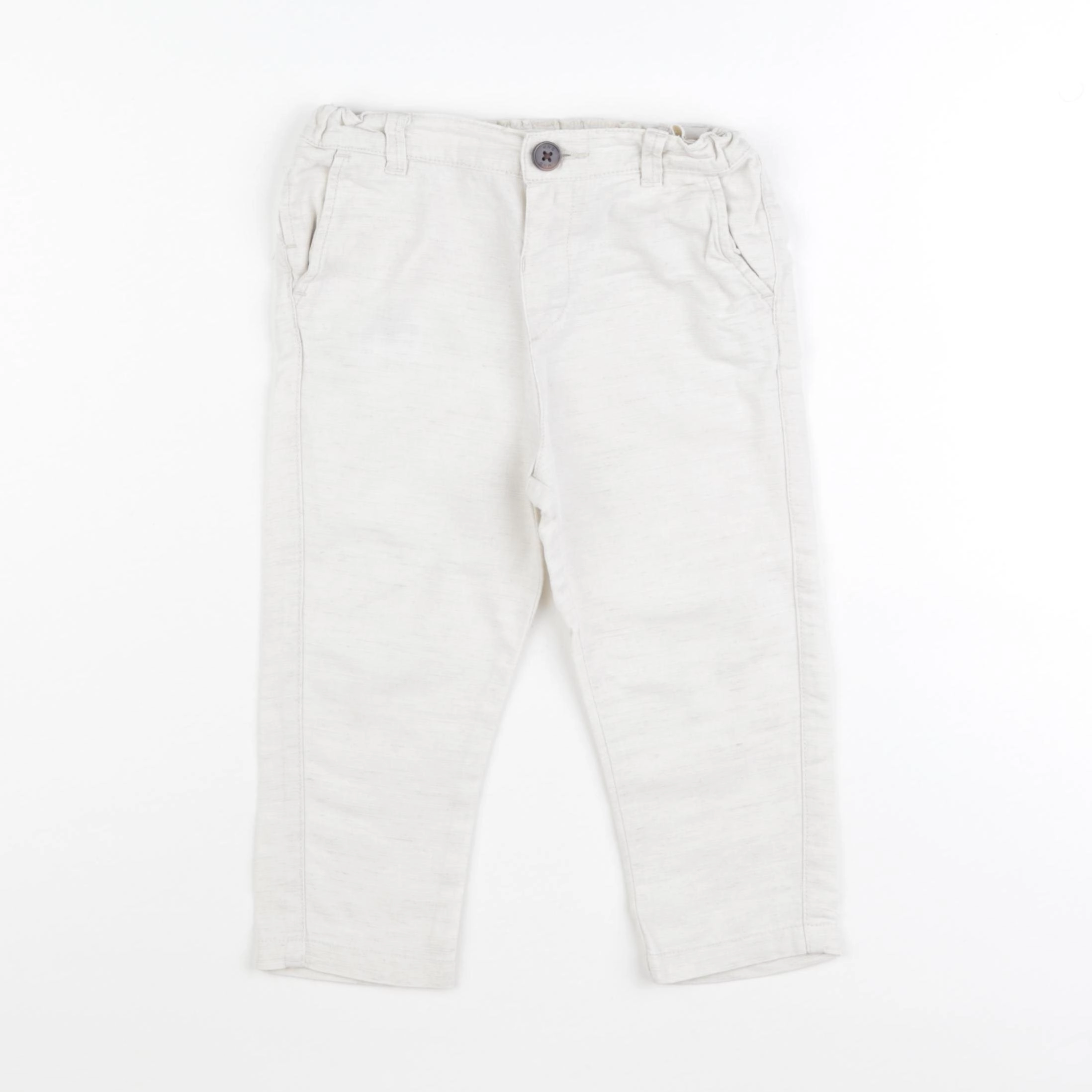 Mango - pantalon blanc - 18/24 mois