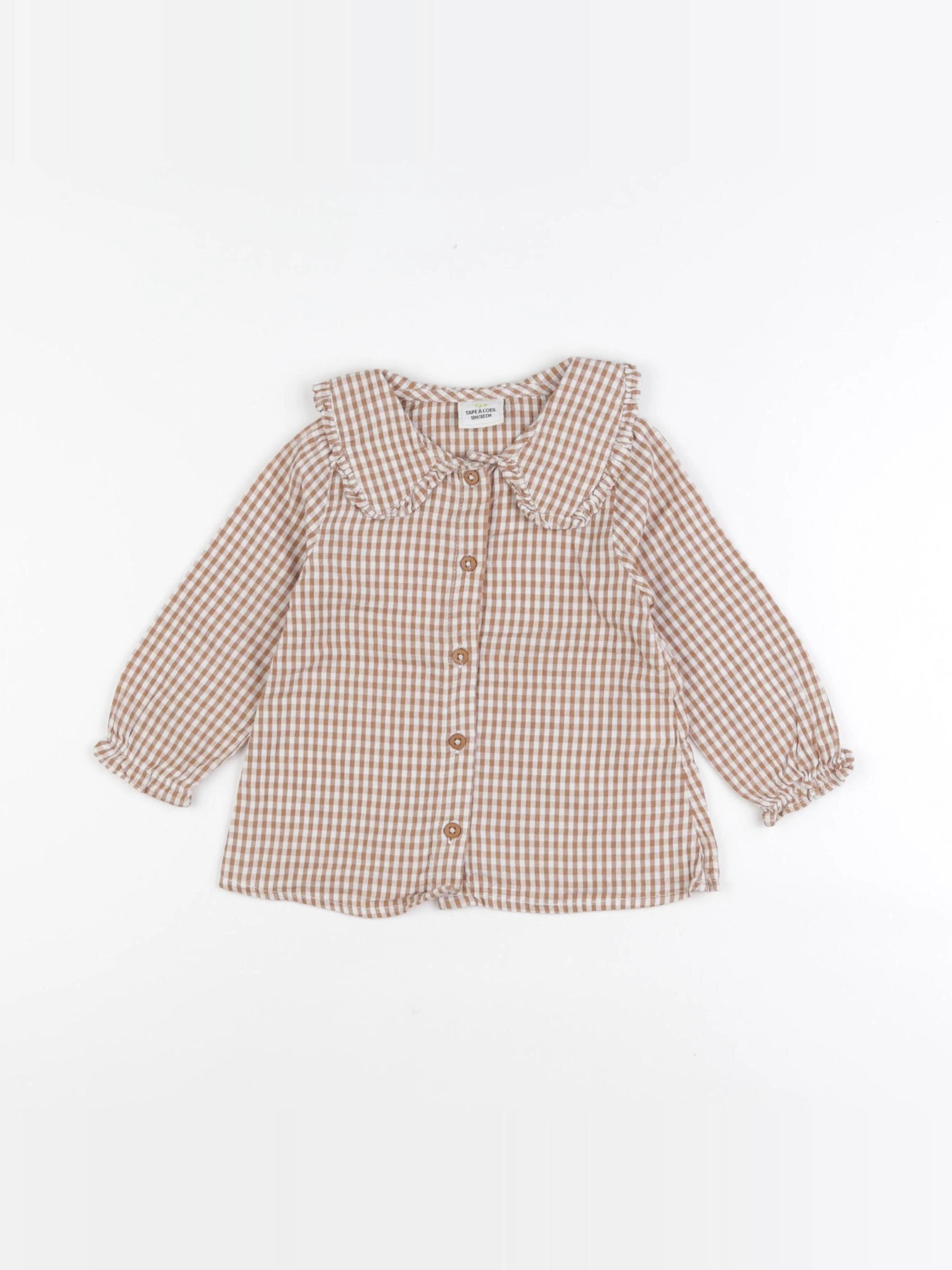 Tape à l'oeil - blouse beige - 18 mois