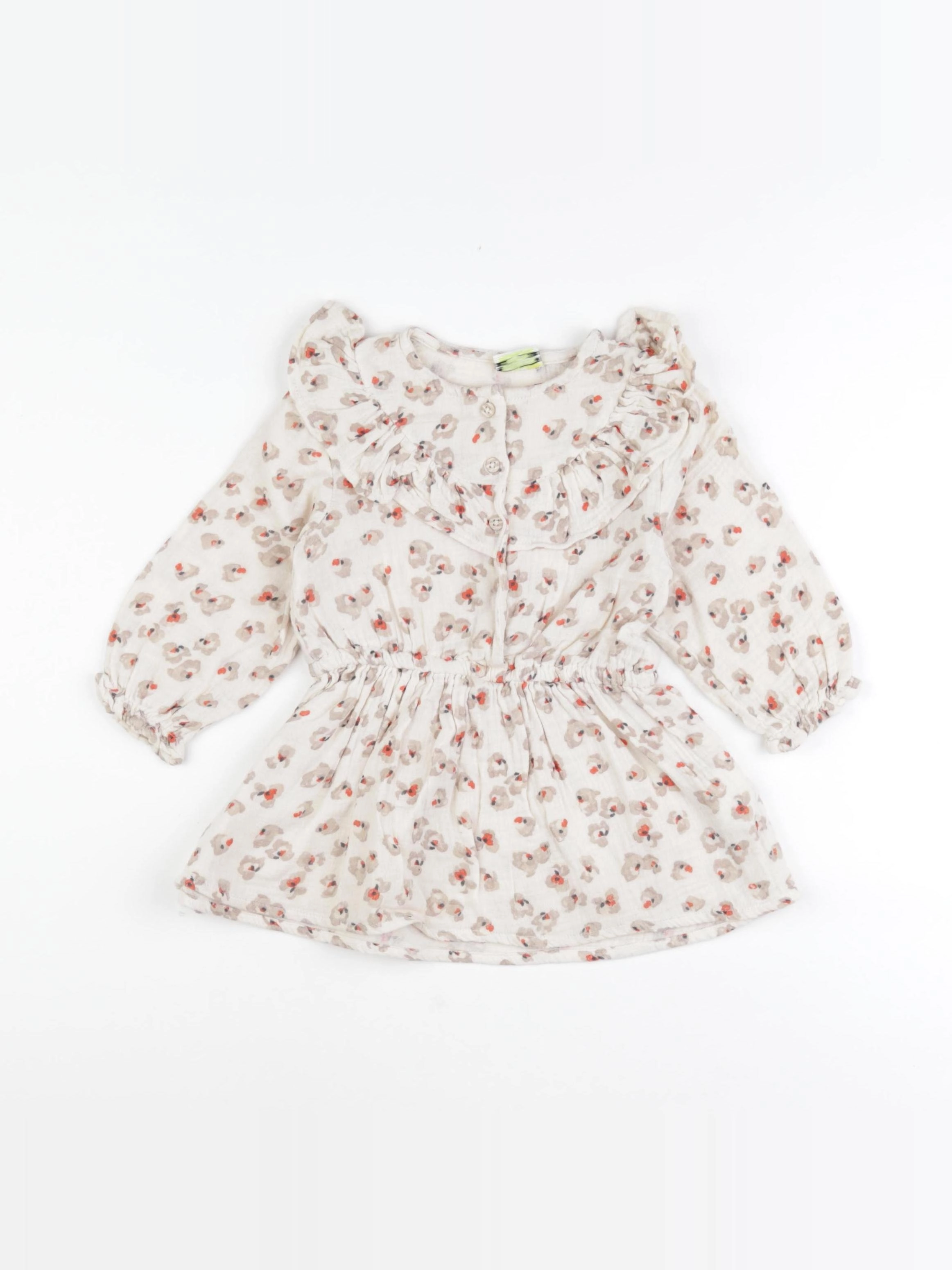 Tape à l'oeil - robe beige - 18 mois