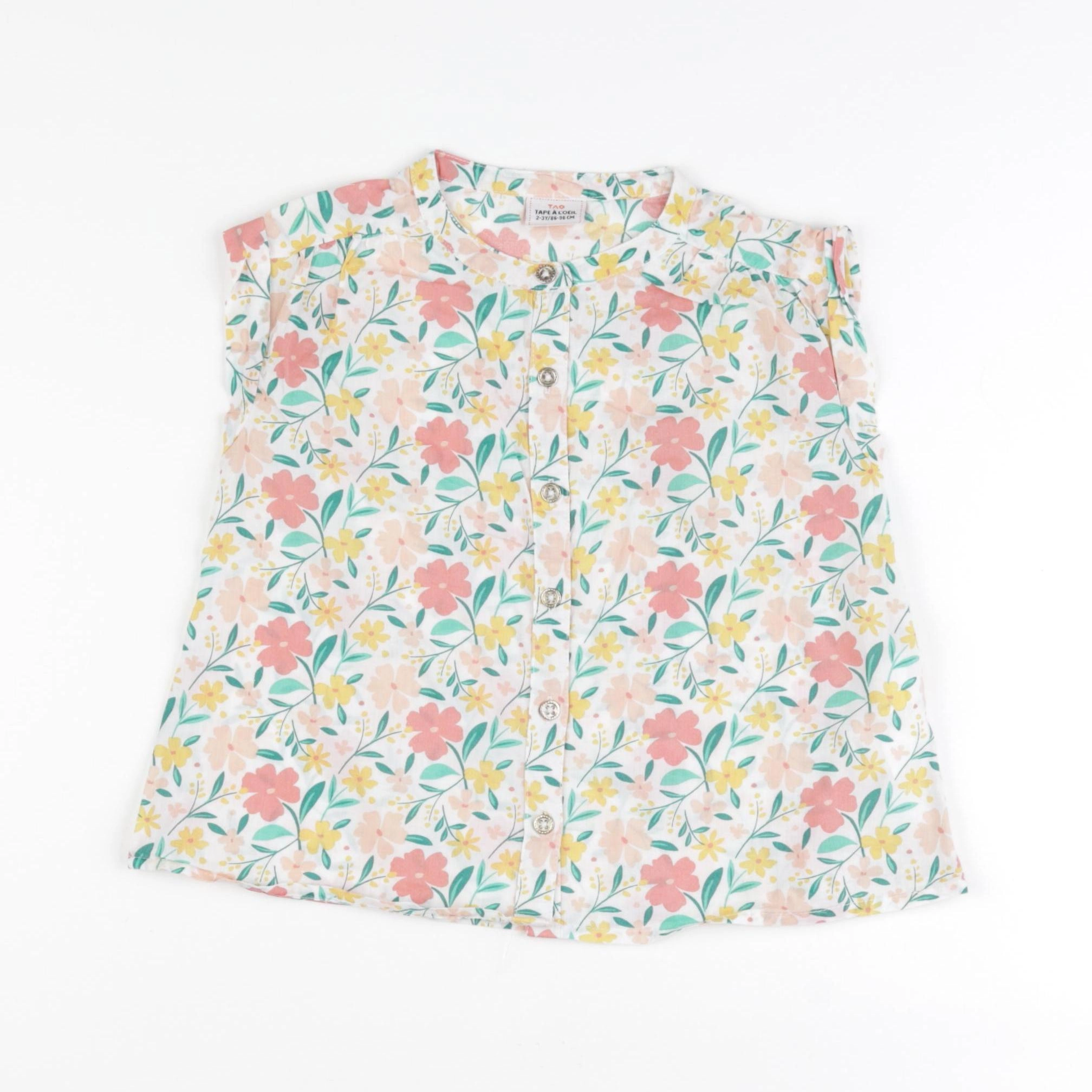 Tape à l'oeil - blouse multicolore - 2/3 ans