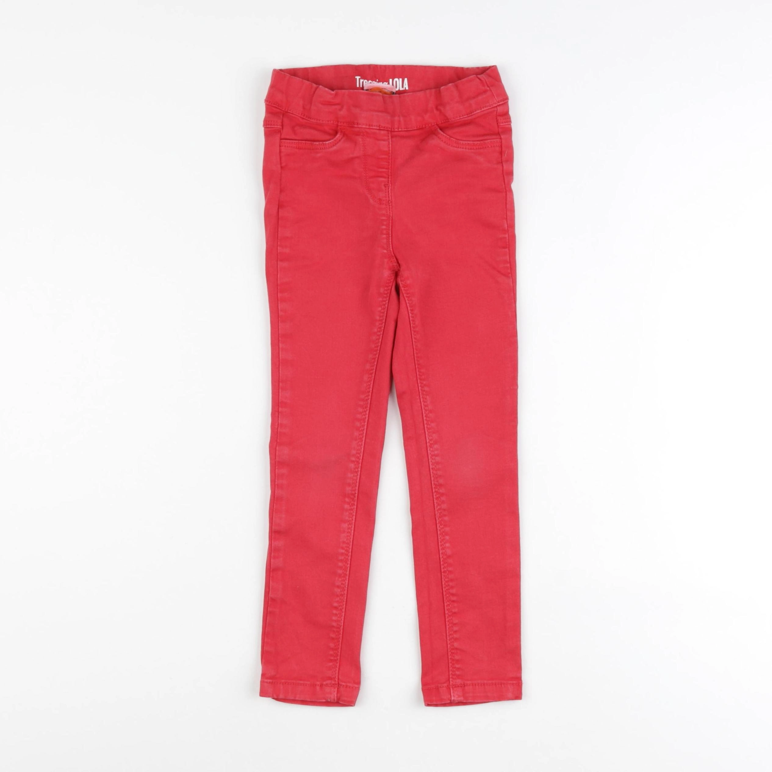 Tape à l'oeil - jegging rouge - 2/3 ans