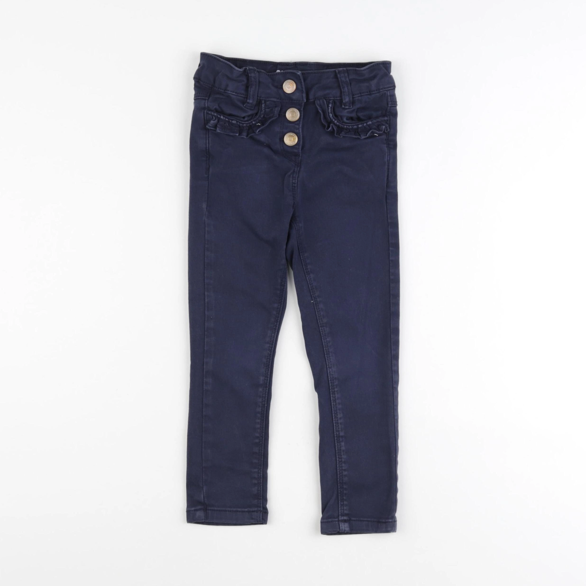 Tape à l'oeil - pantalon bleu - 2/3 ans
