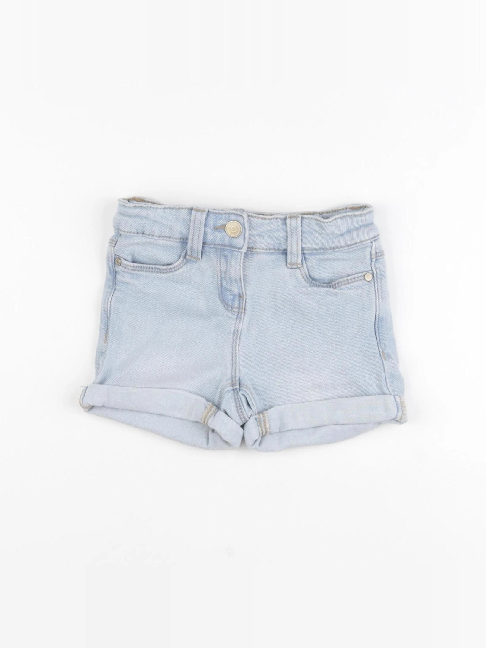 Tape à l'oeil - short bleu - 2/3 ans