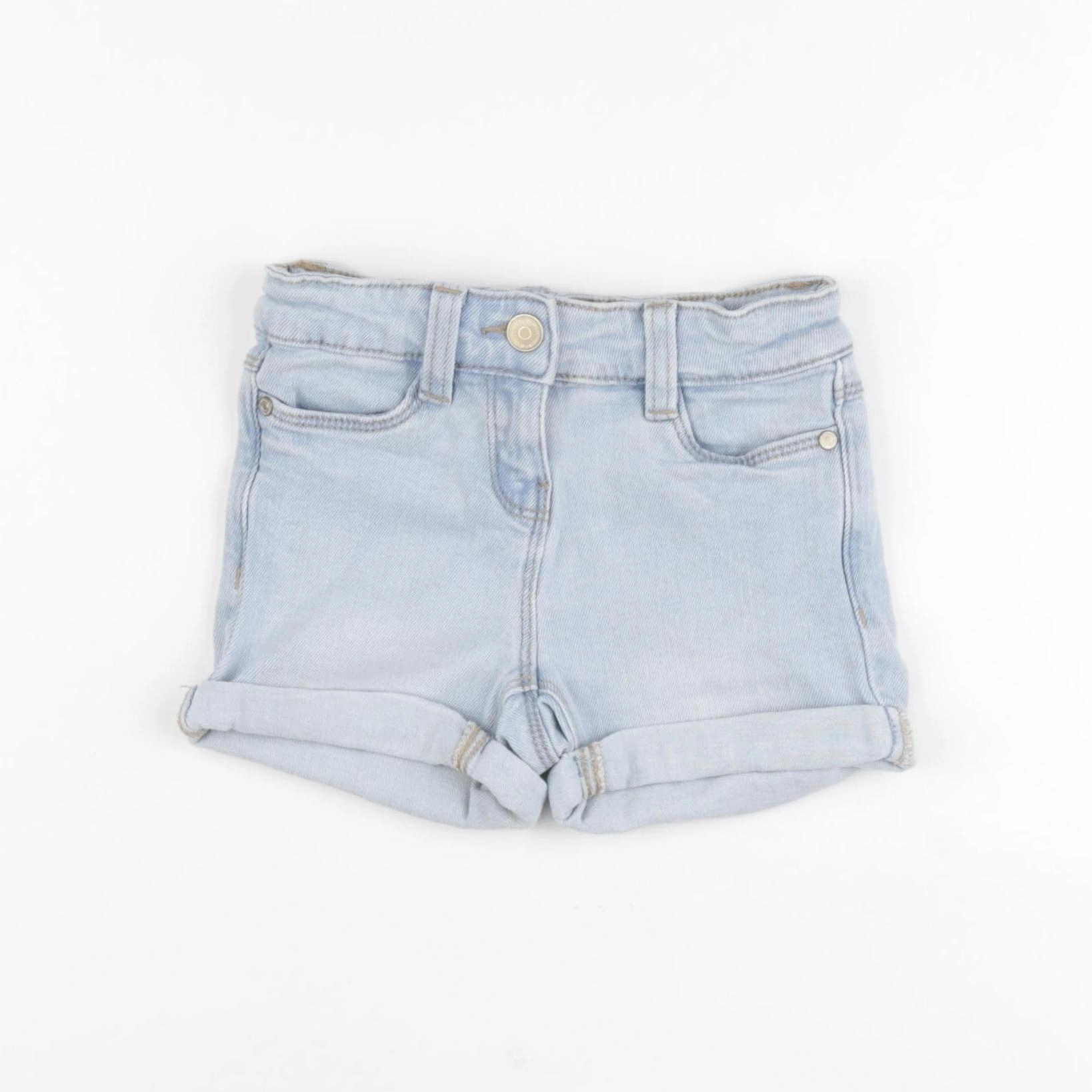 Tape à l'oeil - short bleu - 2/3 ans