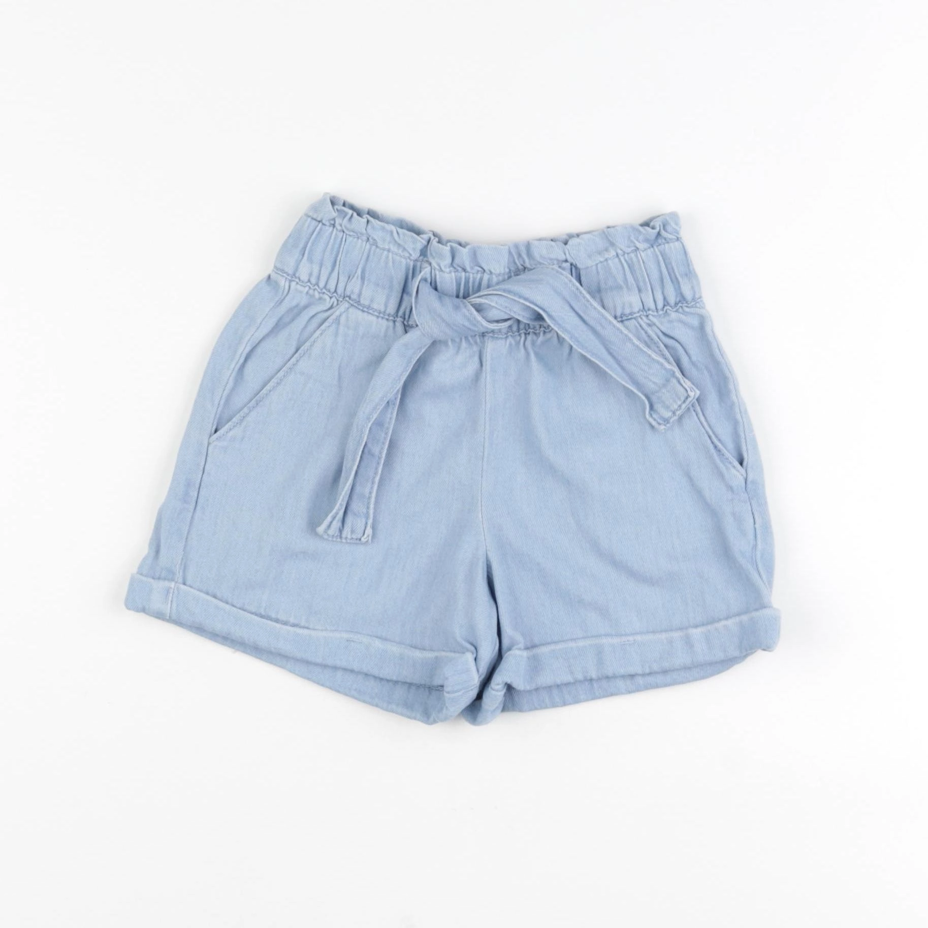 Tape à l'oeil - short bleu - 2/3 ans