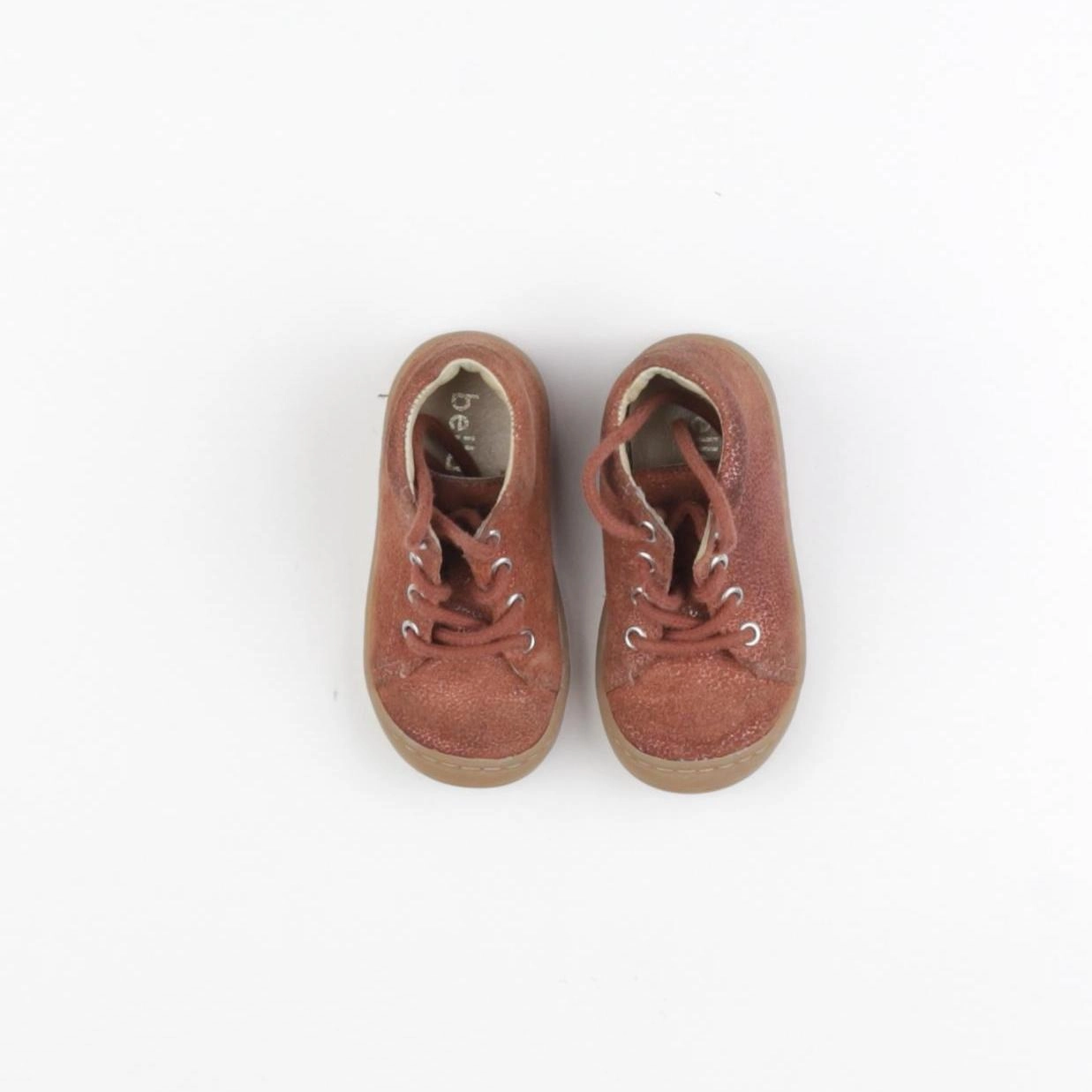 Bellamy - bottillons marron, or - pointure 21
