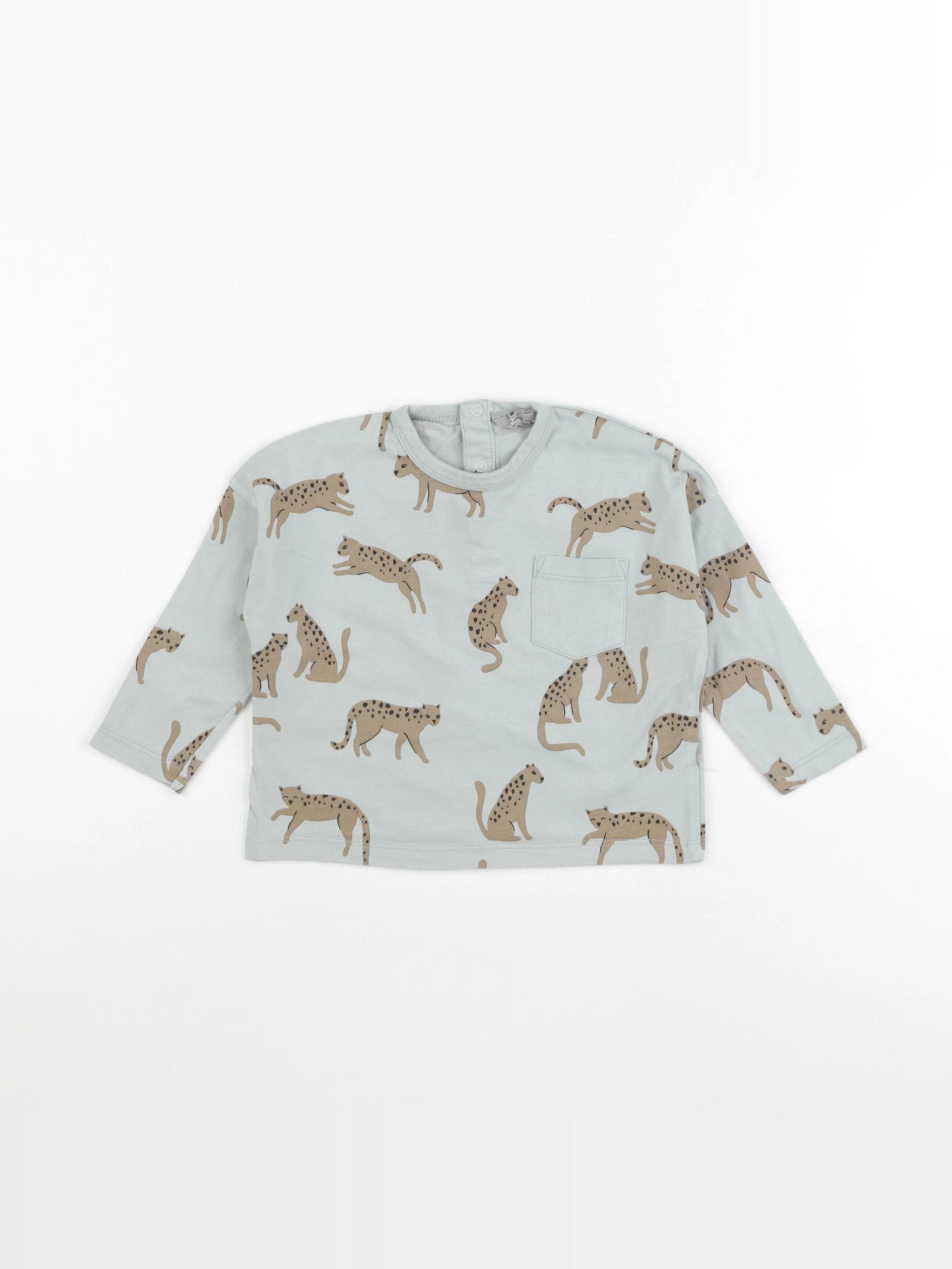 Boutchou - tee-shirt vert - 12 mois
