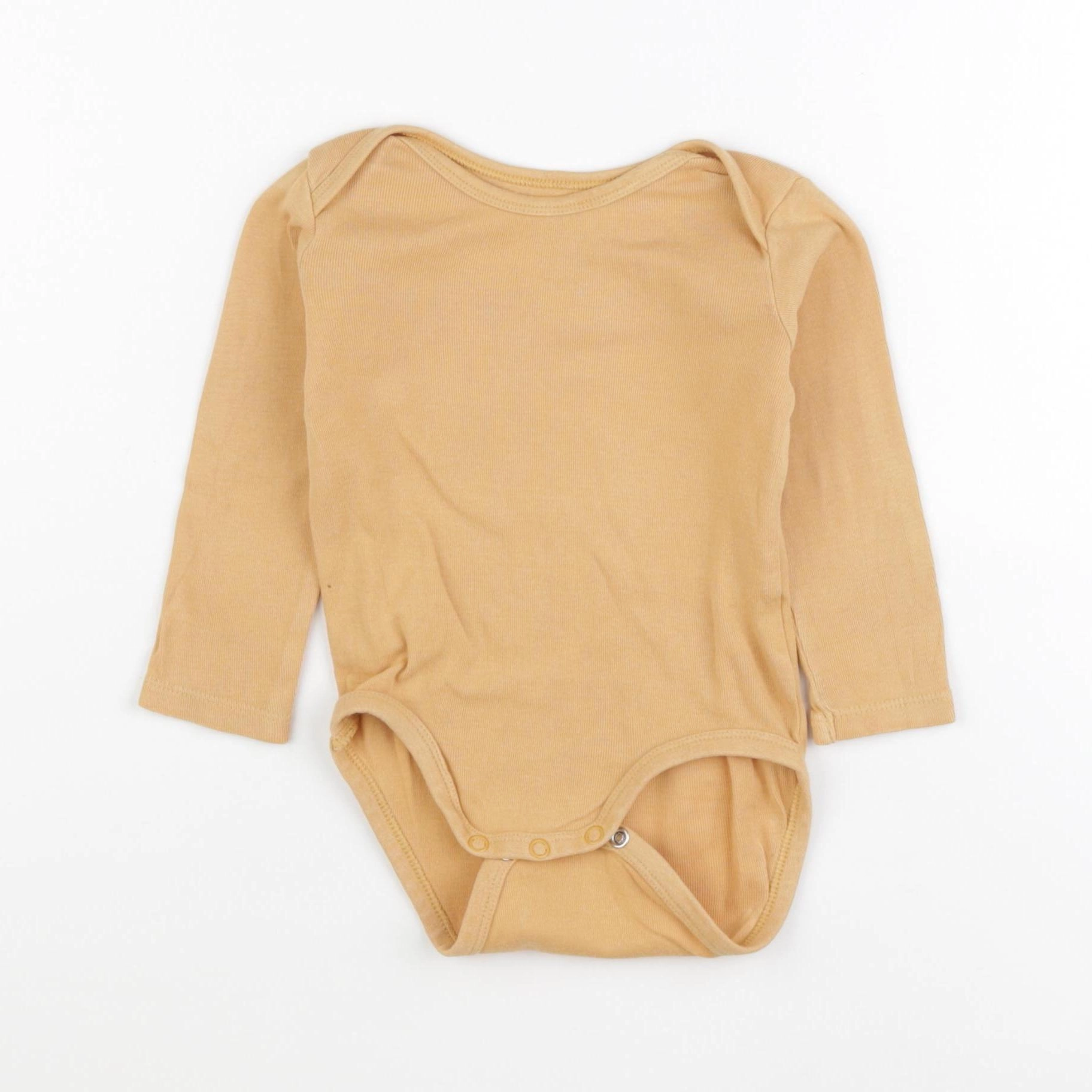 H&M - body marron - 6/9 mois