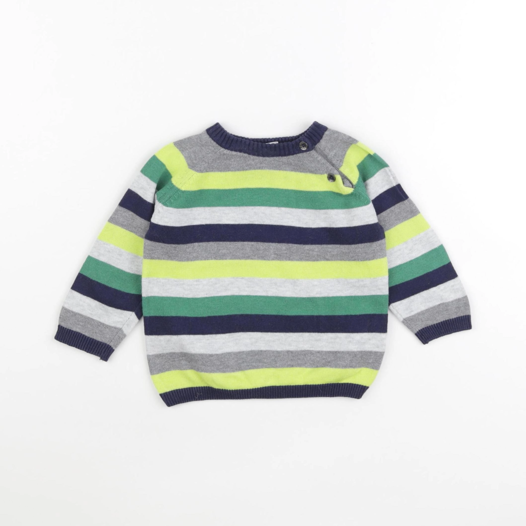 H&M - pull multicolore - 3/6 mois