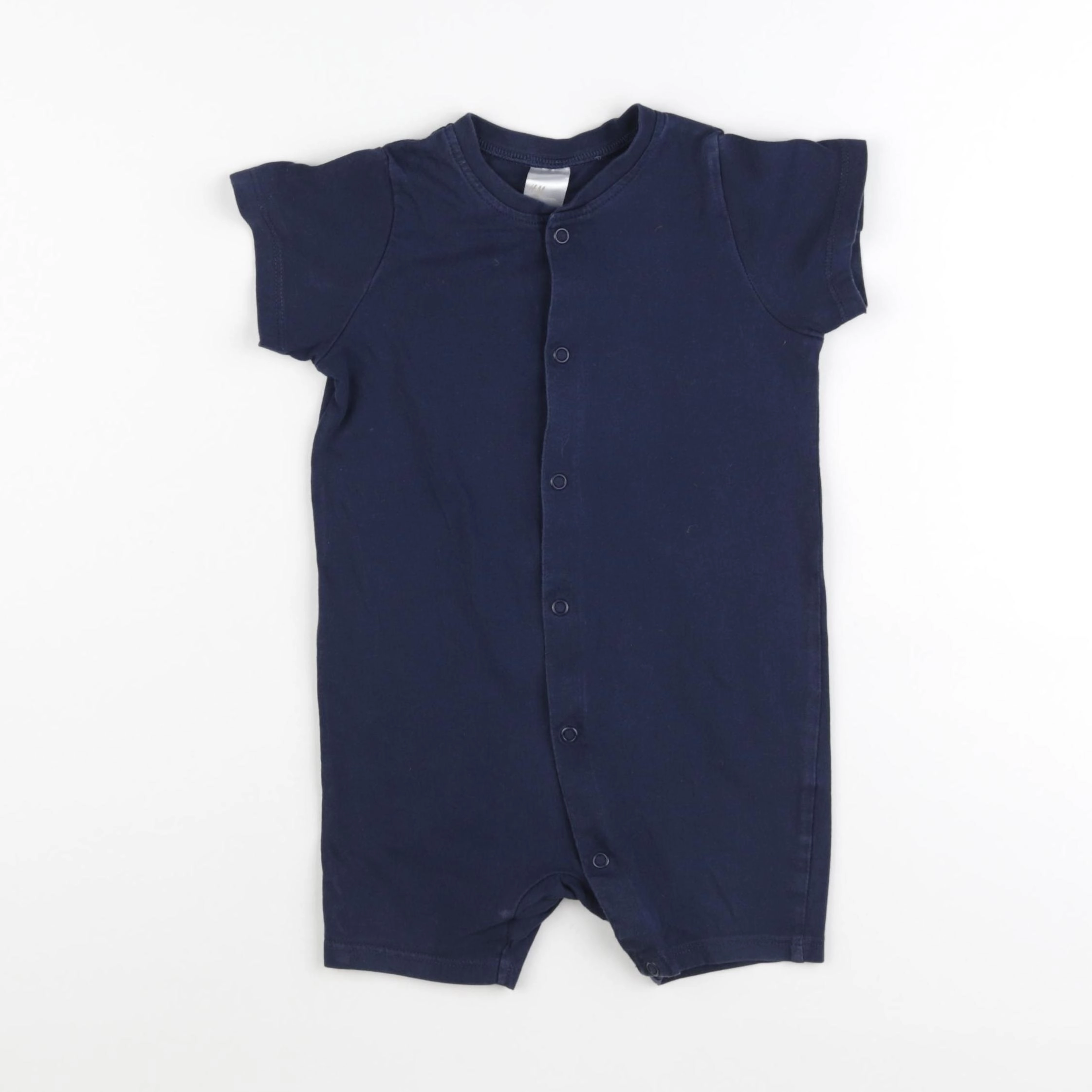 H&M - combinaison bleu - 9/12 mois