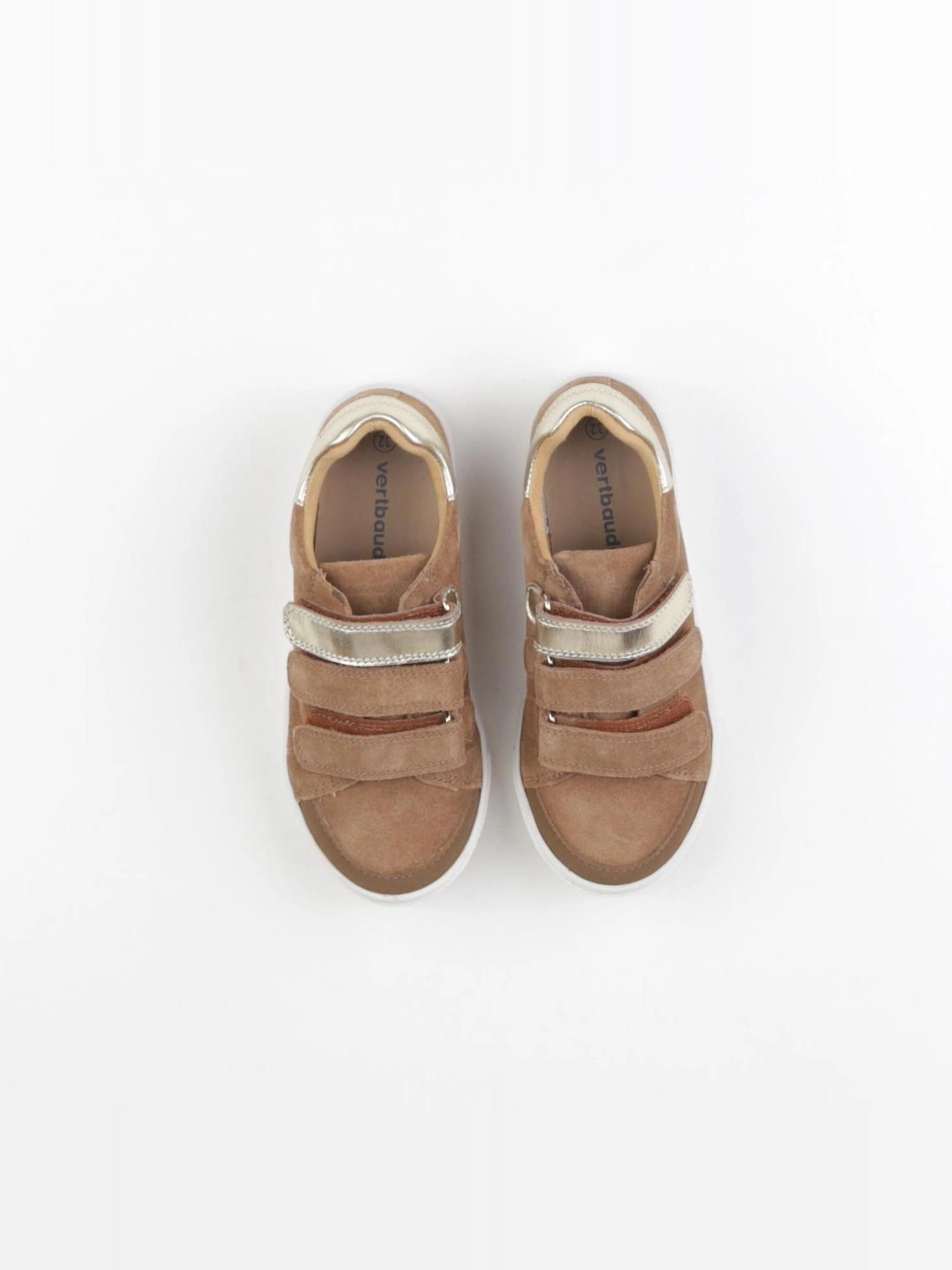 Vertbaudet - baskets marron - pointure 32