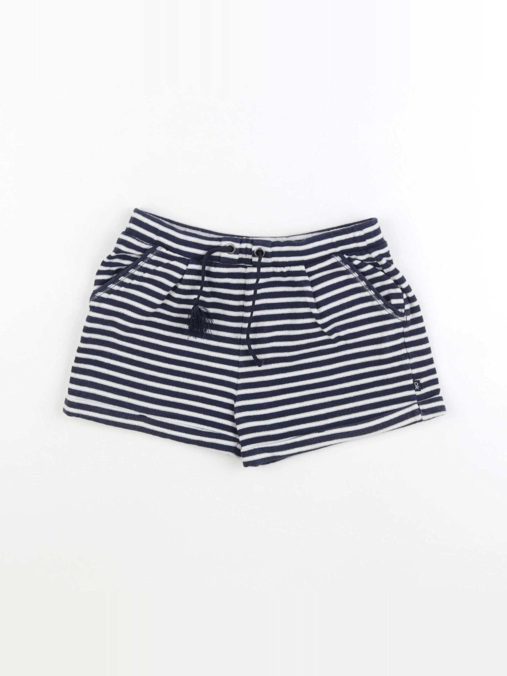 Okaidi - short bleu, argent - 8 ans