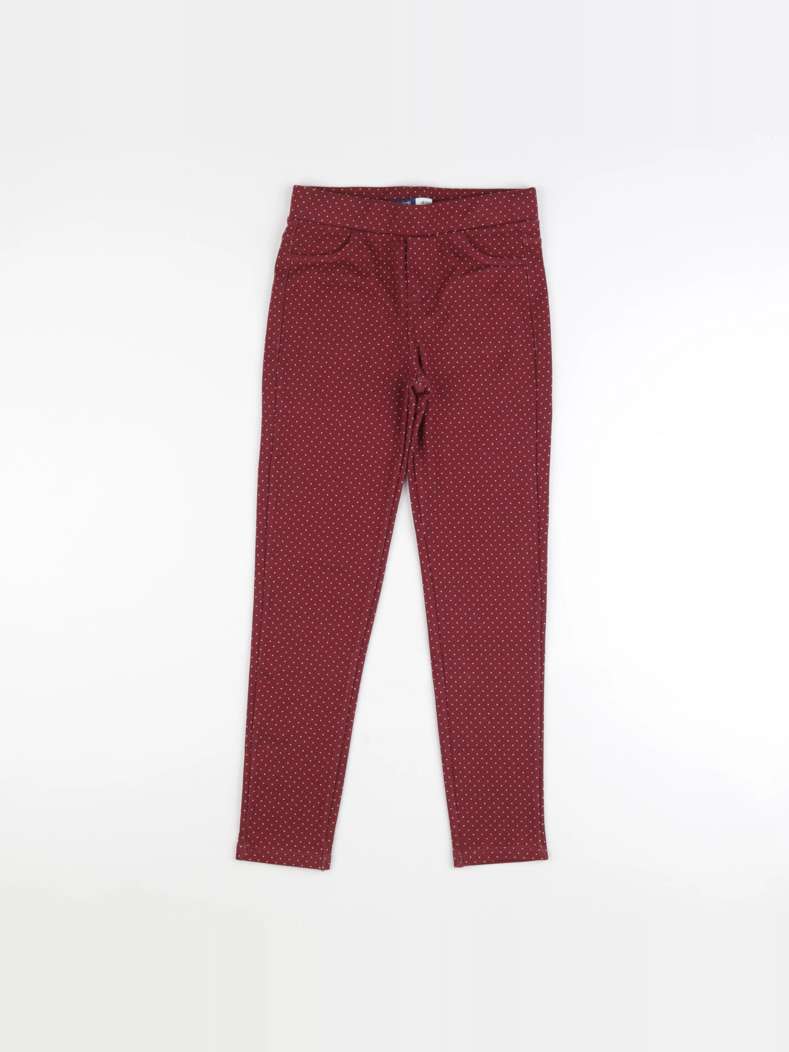 Okaidi - legging rouge - 9 ans