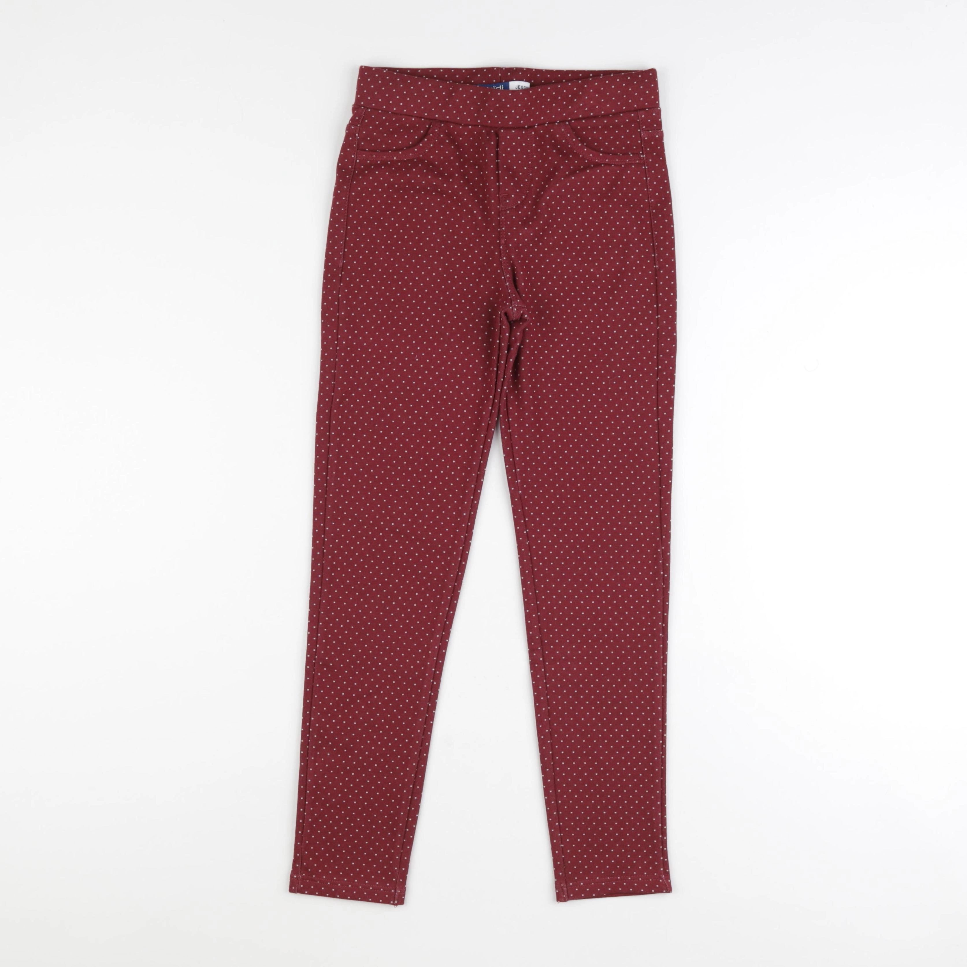 Okaidi - legging rouge - 9 ans