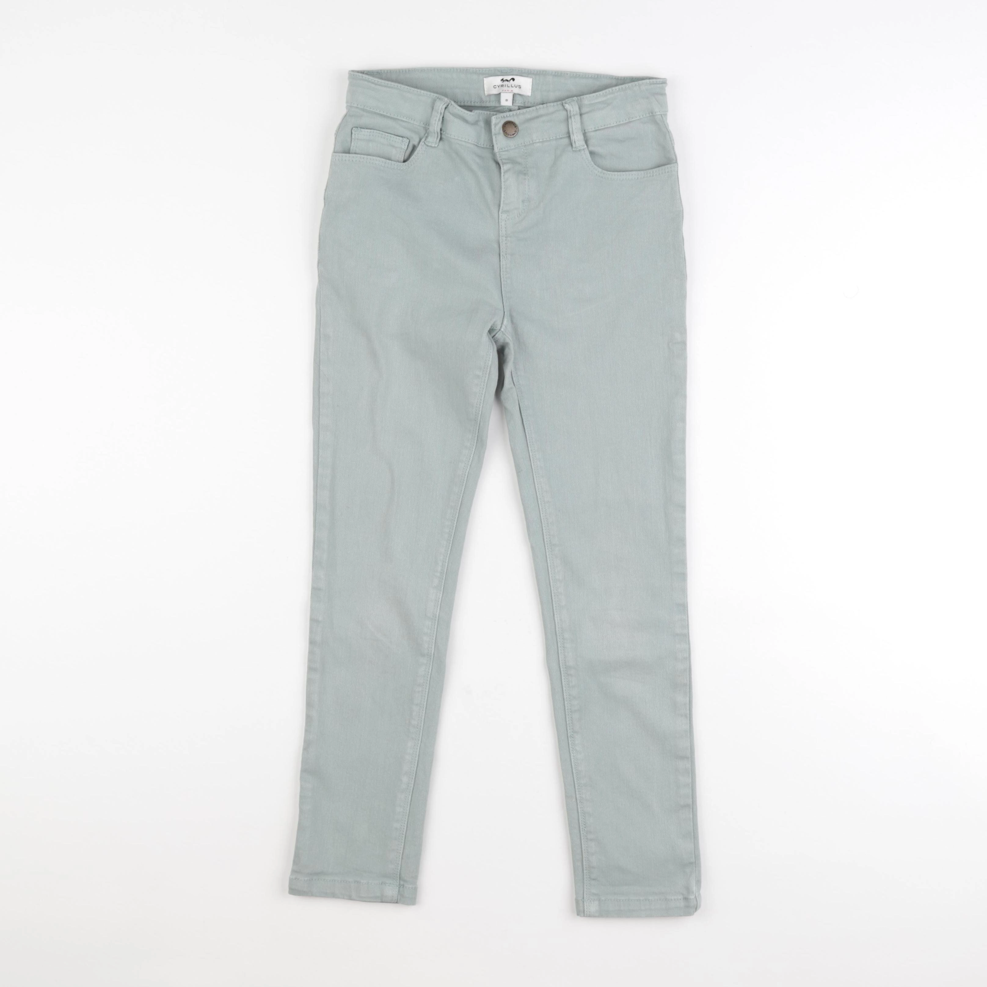 Cyrillus - jean vert - 8 ans