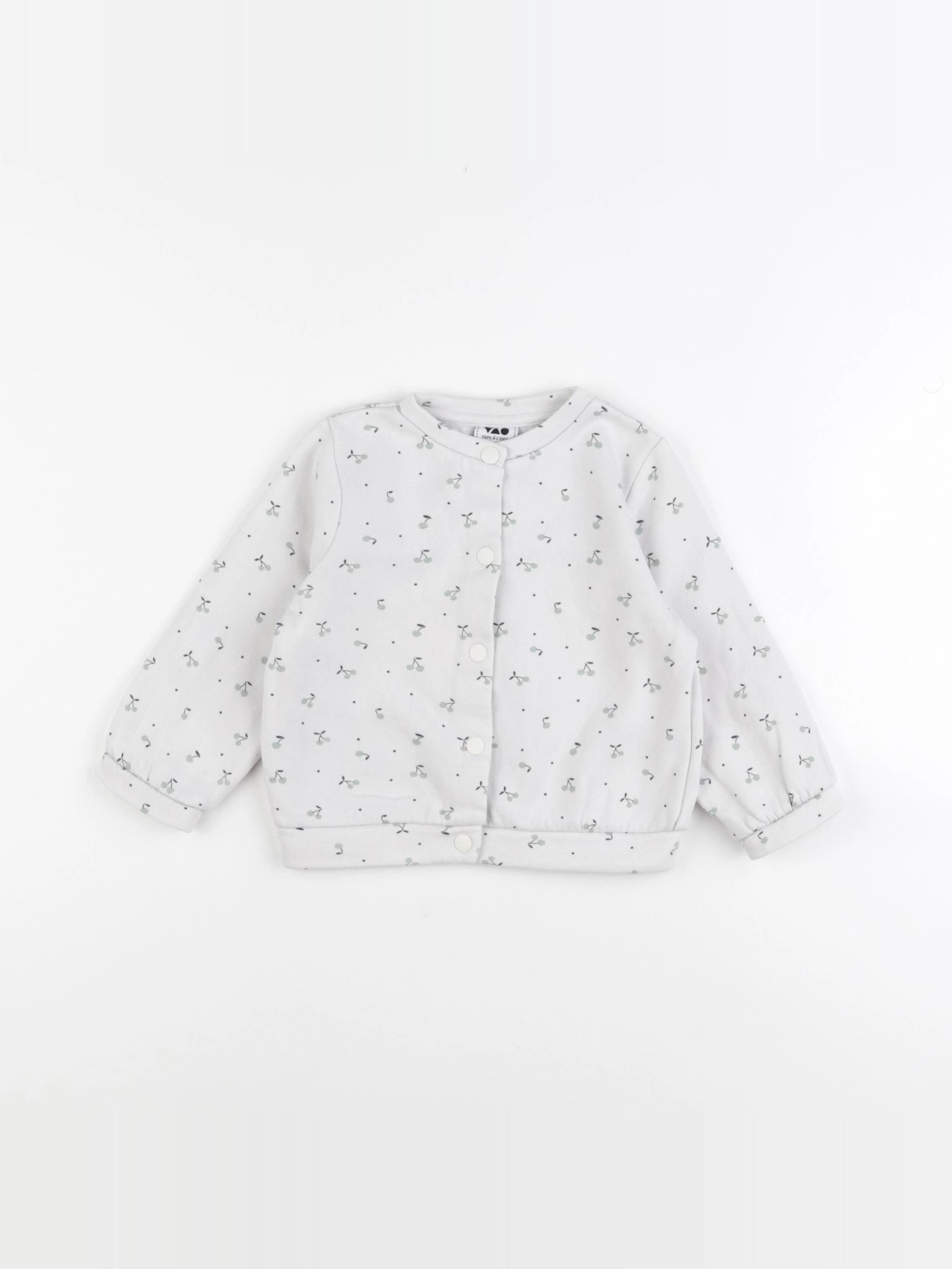 Tape à l'oeil - sweat blanc - 18 mois