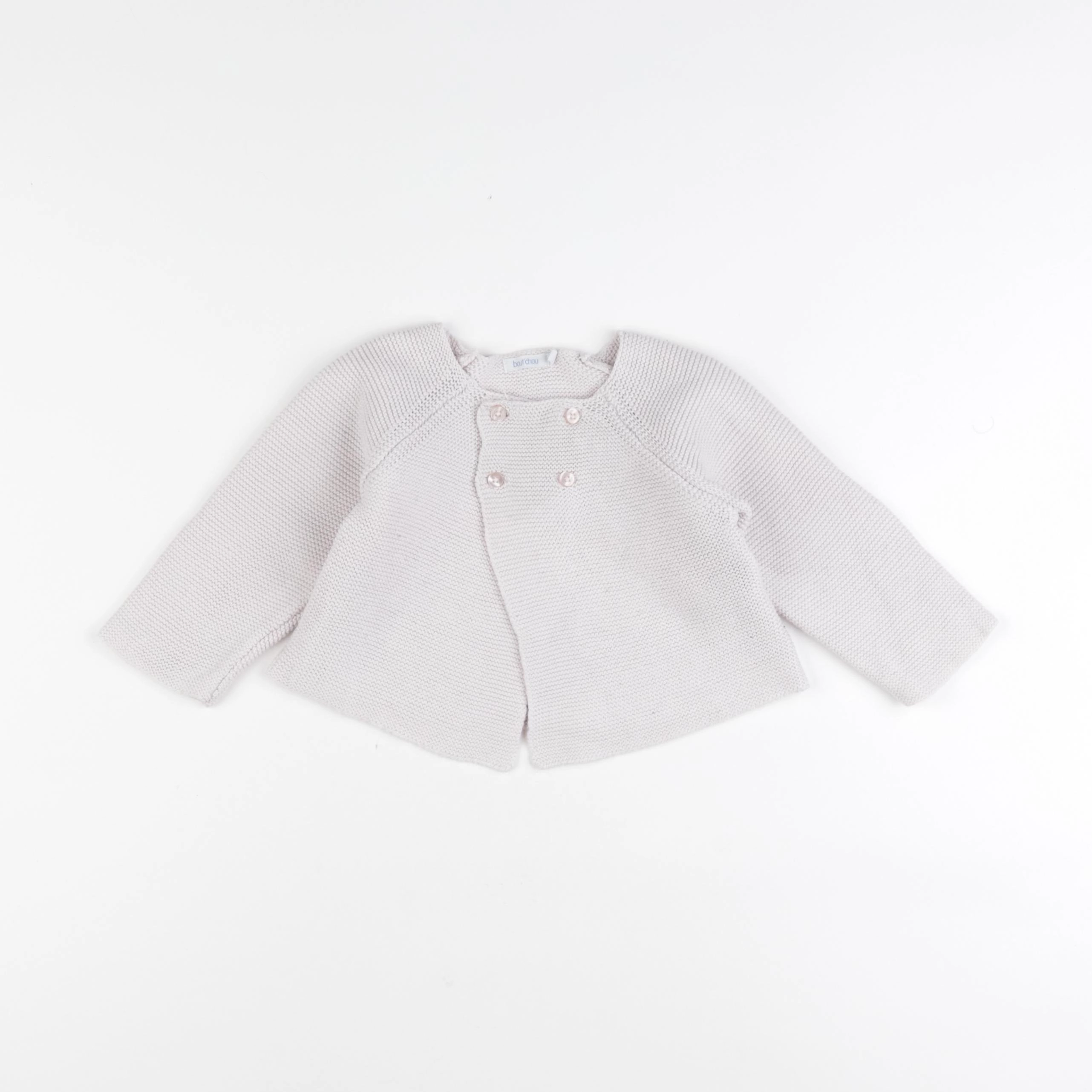 Boutchou - gilet rose - 18 mois