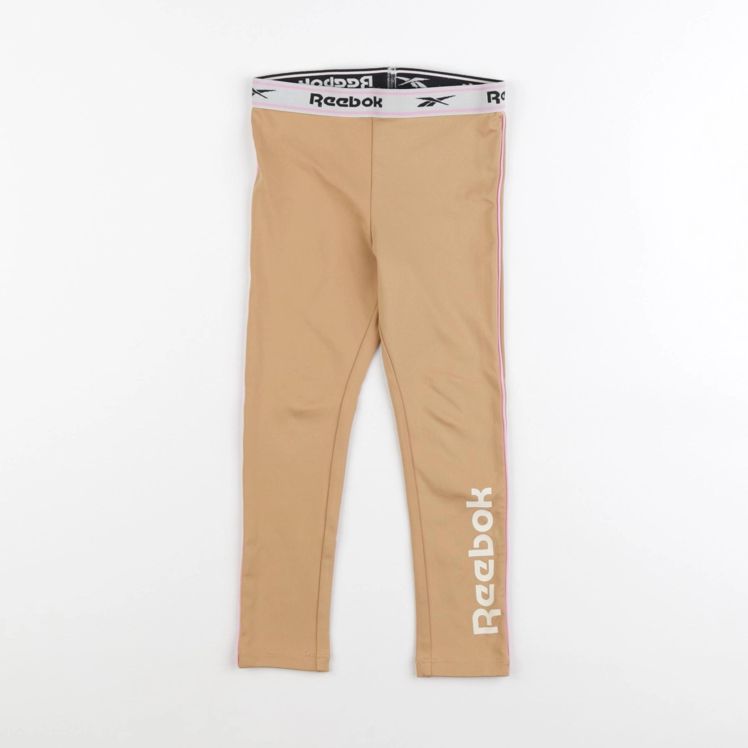 H&M - legging beige - 2/3 ans