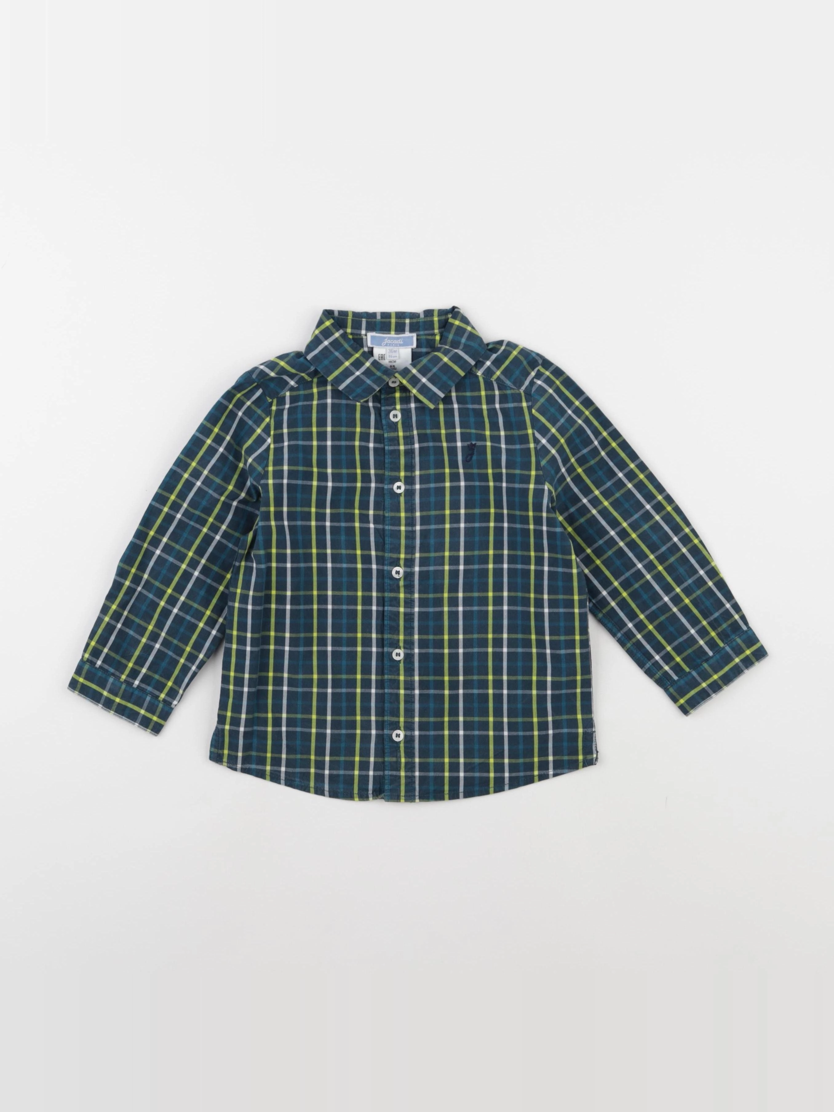 Jacadi - chemise multicolore - 36 mois