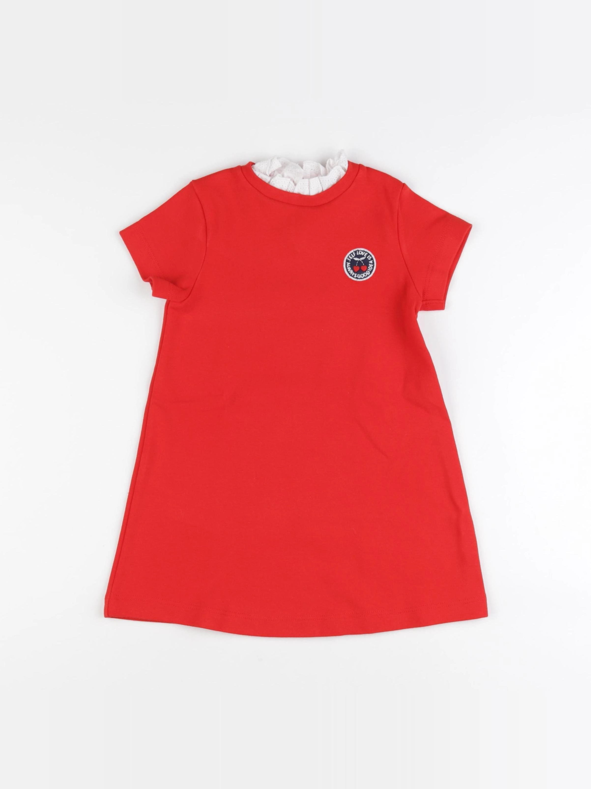 Okaidi - robe rouge - 3 ans