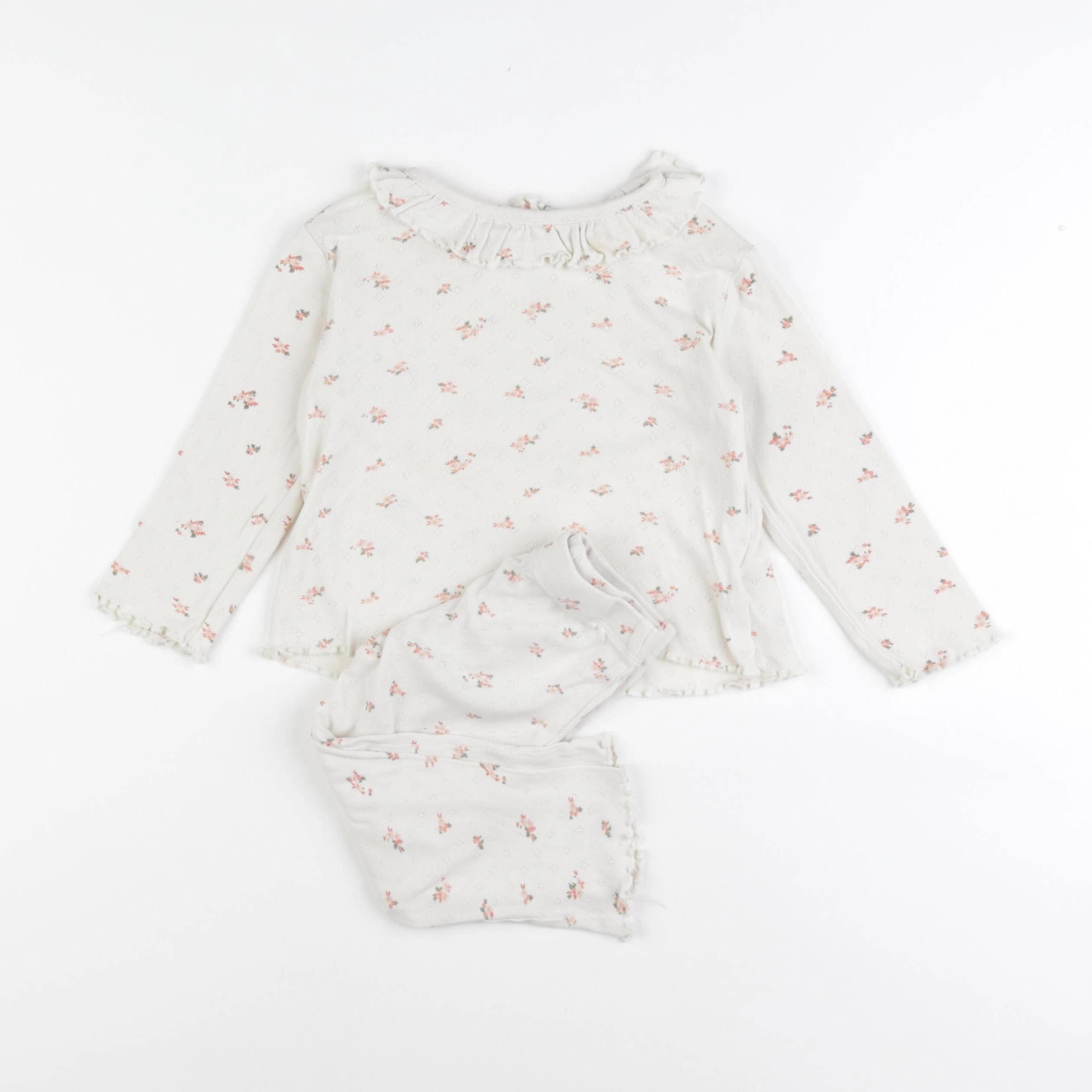 Vertbaudet - pyjama coton beige - 3 ans