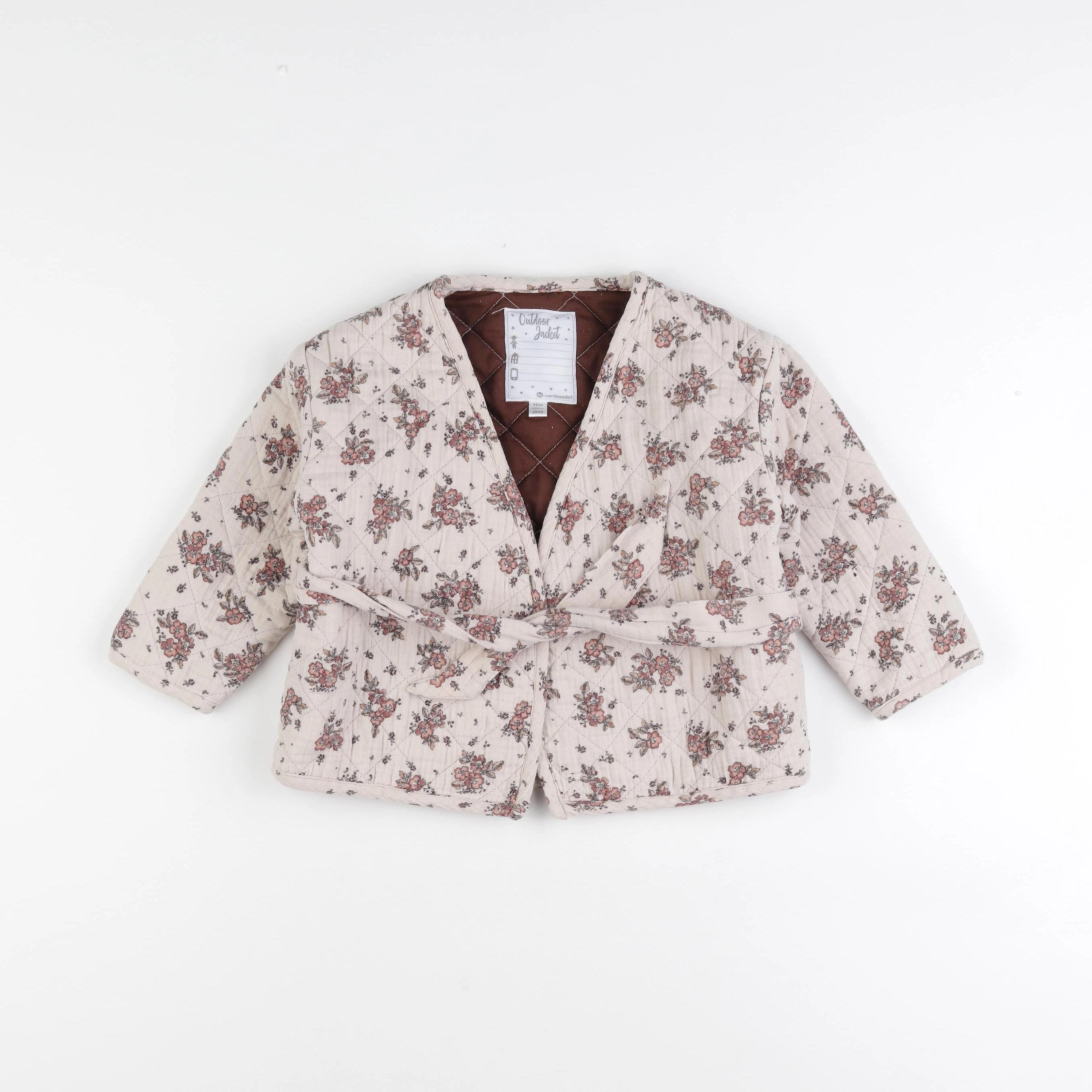 Vertbaudet - veste beige - 3 ans