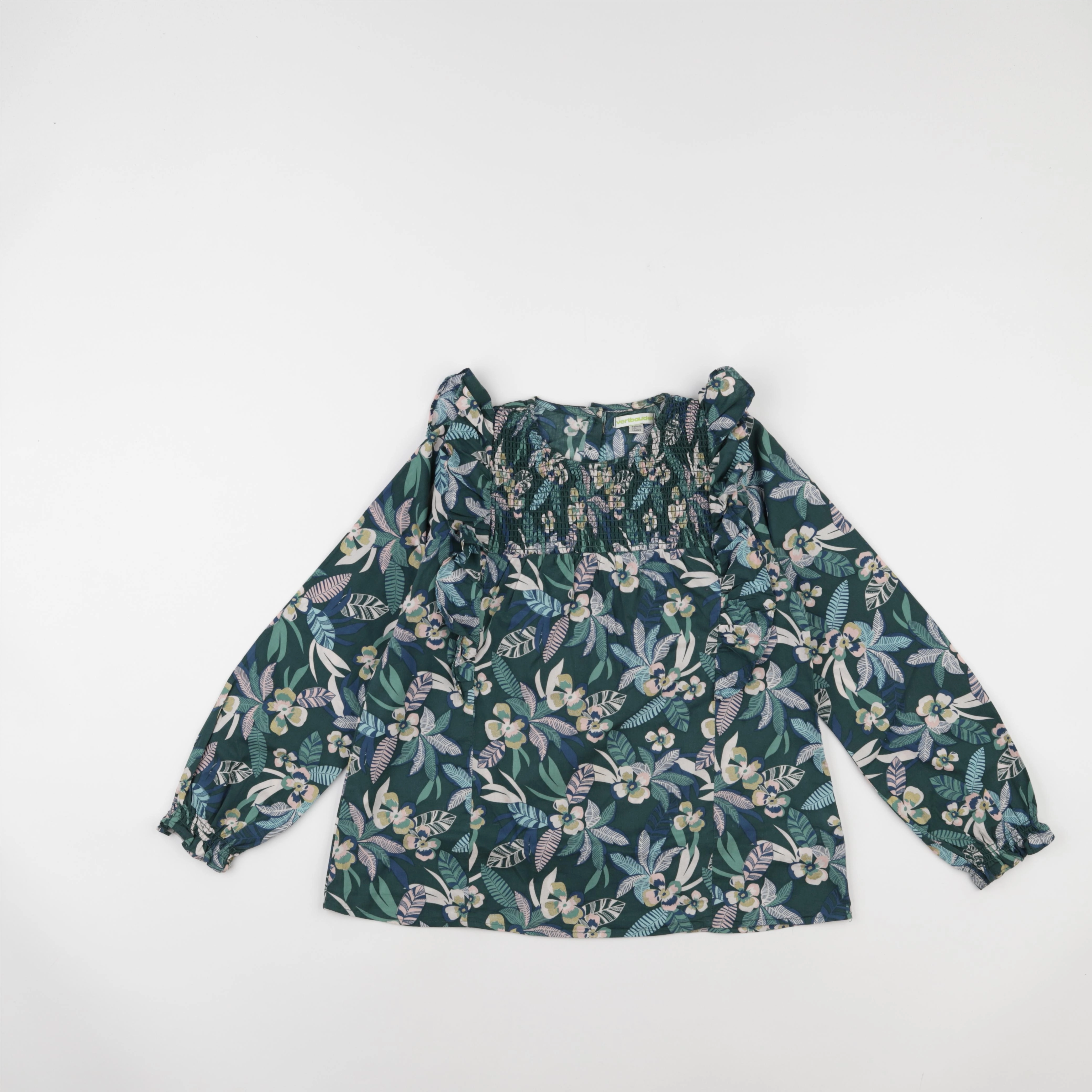 Vertbaudet - blouse multicolore - 10 ans