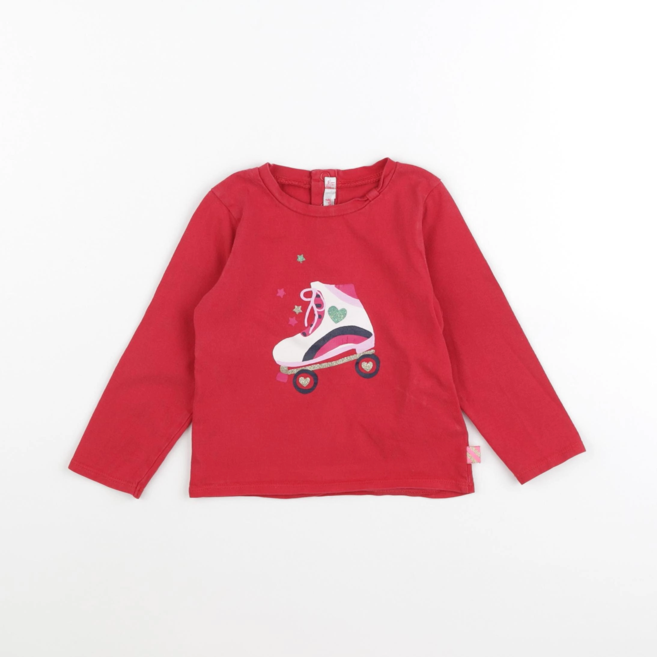 Billie Blush - tee-shirt rouge - 18 mois