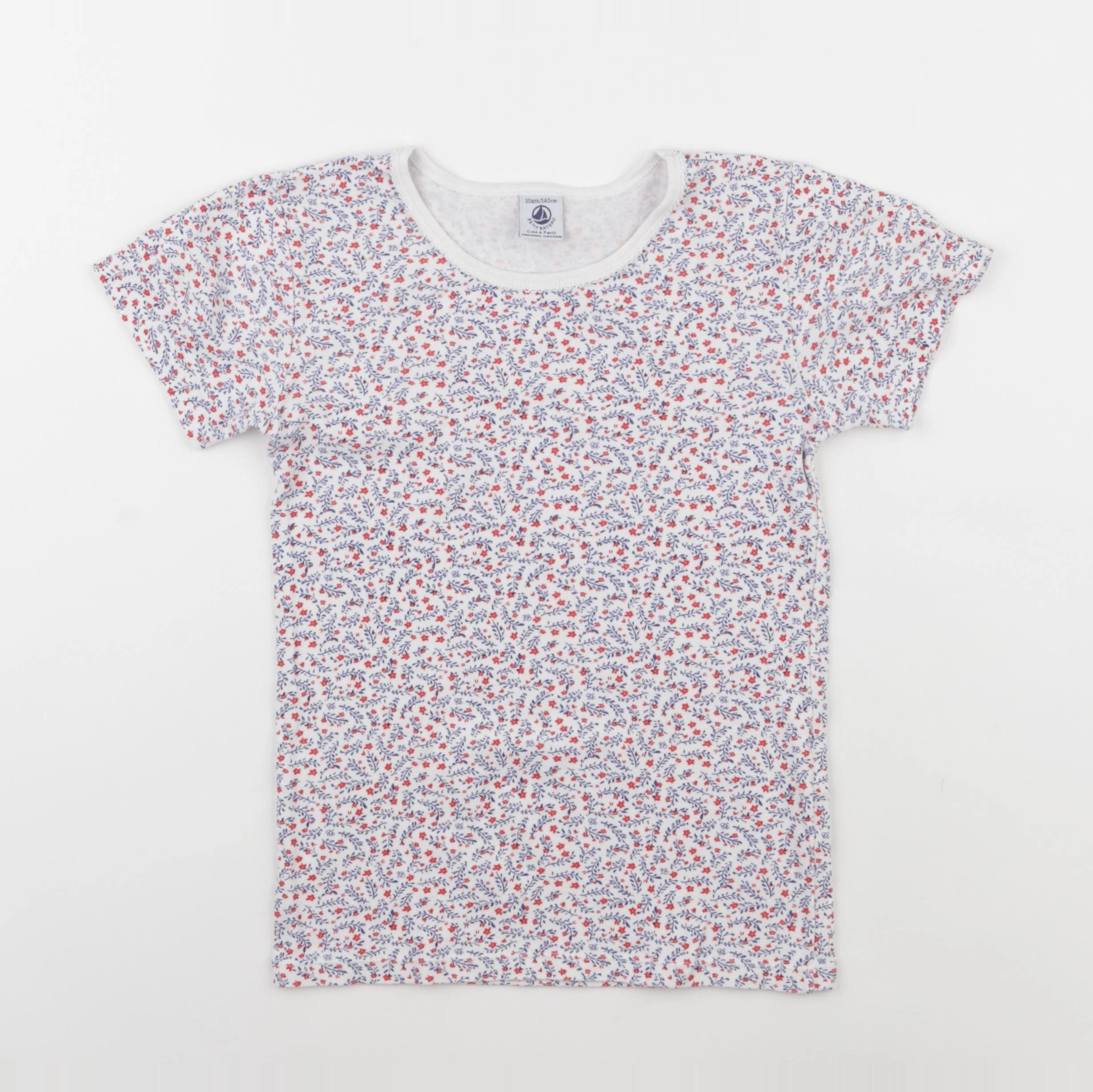 Petit Bateau - maillot de corps multicolore - 10 ans