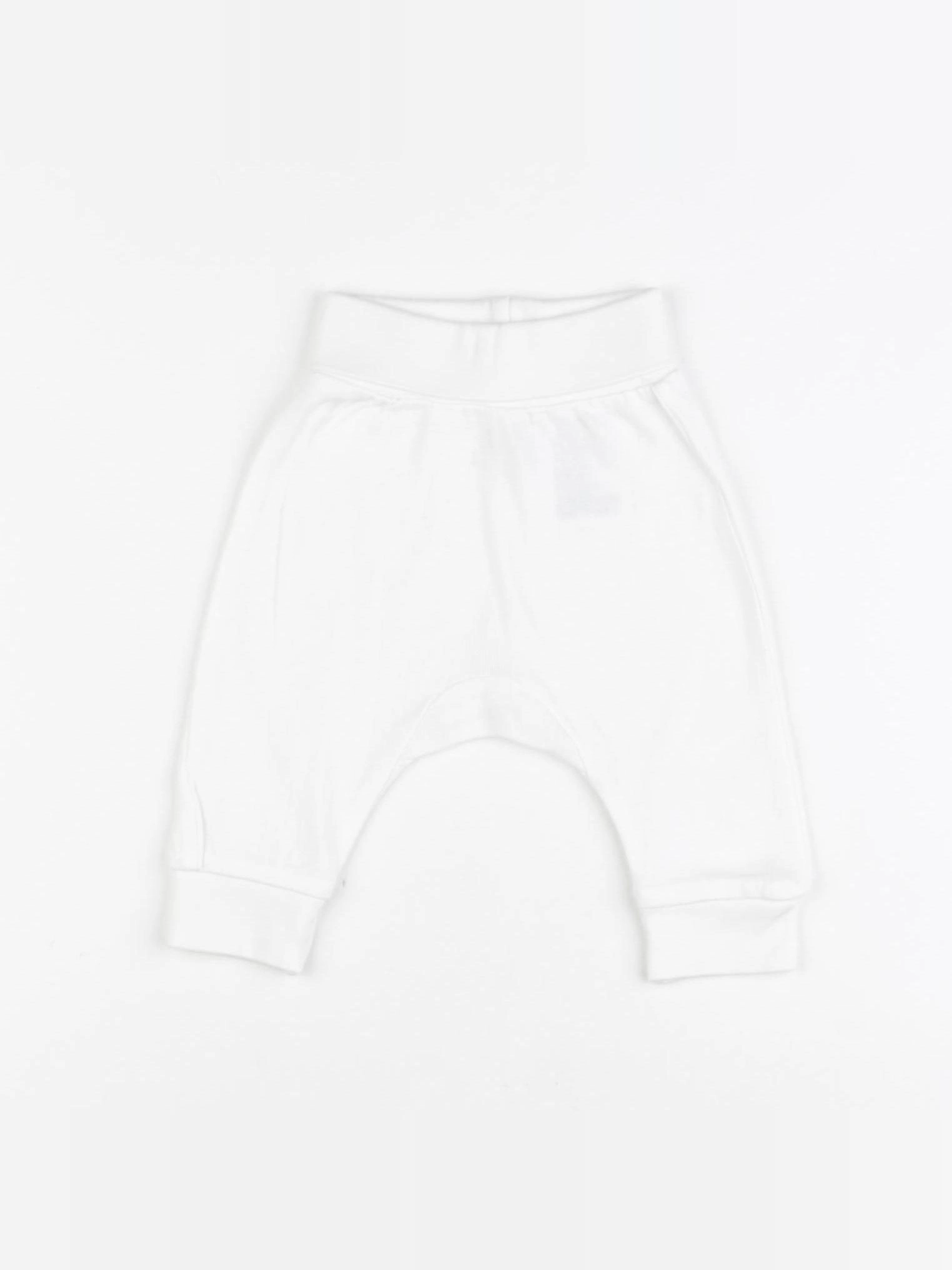 H&M - legging blanc - 1/3 mois