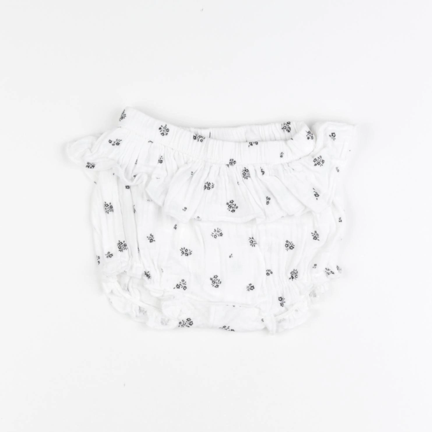 H&M - bloomer blanc - 1/3 mois