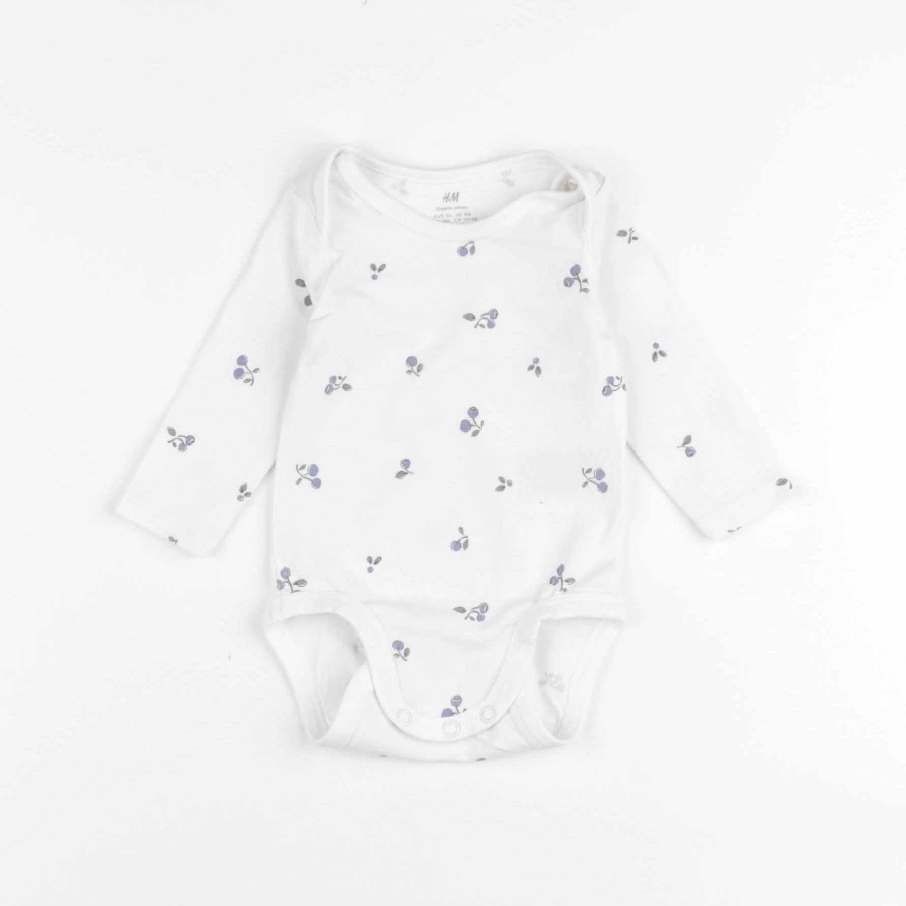 H&M - body blanc - 1/3 mois