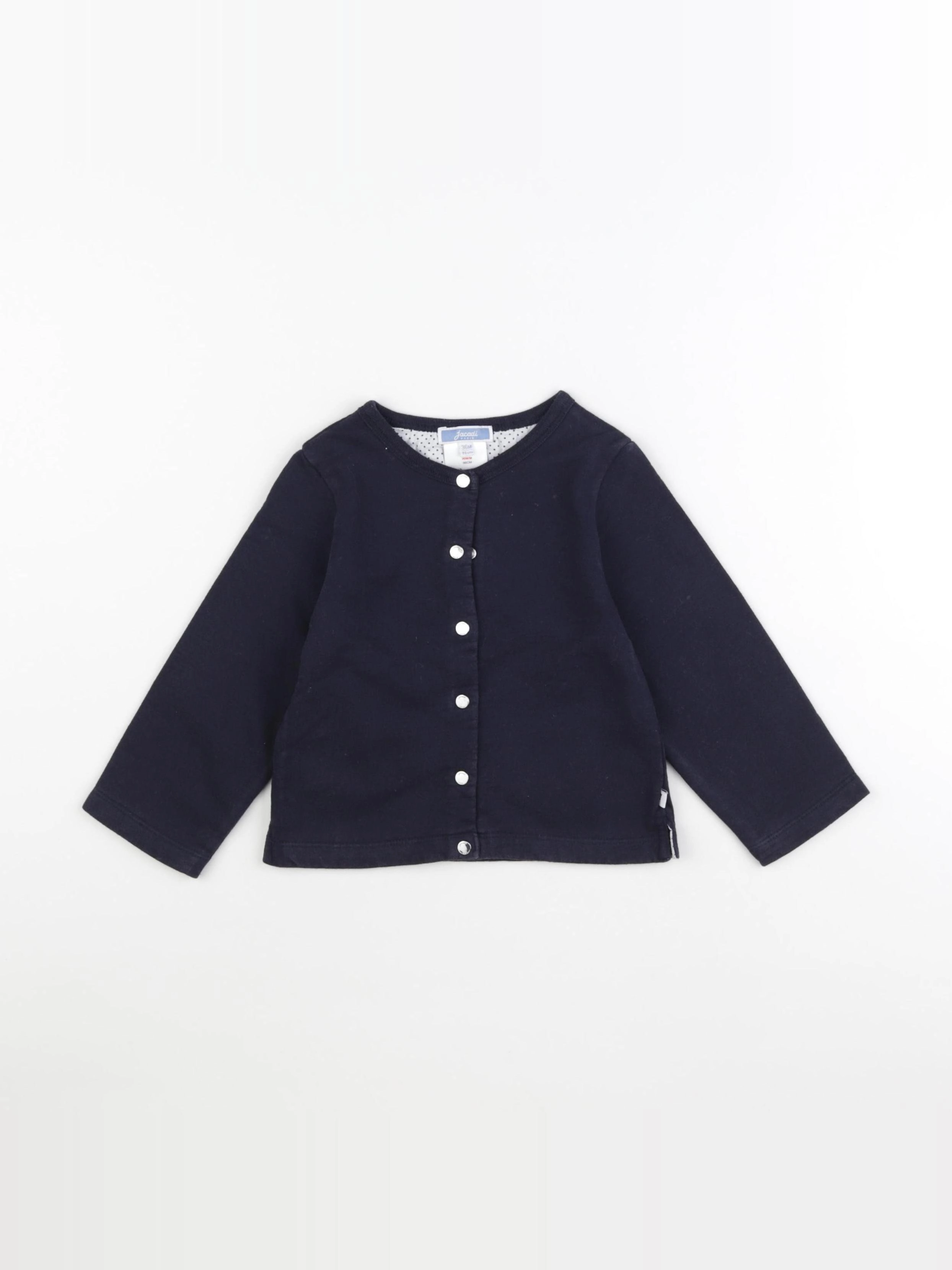 Jacadi - sweat bleu - 36 mois