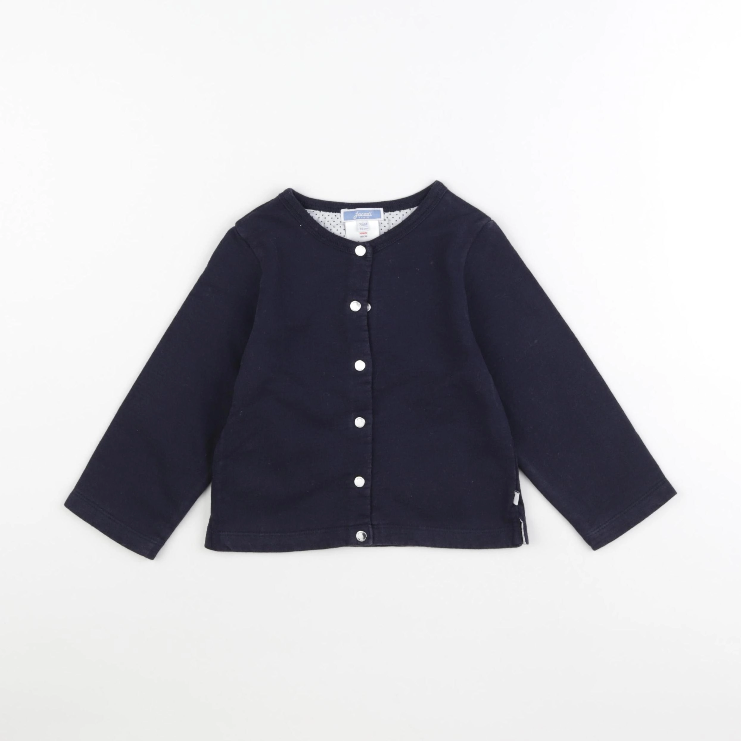 Jacadi - sweat bleu - 36 mois