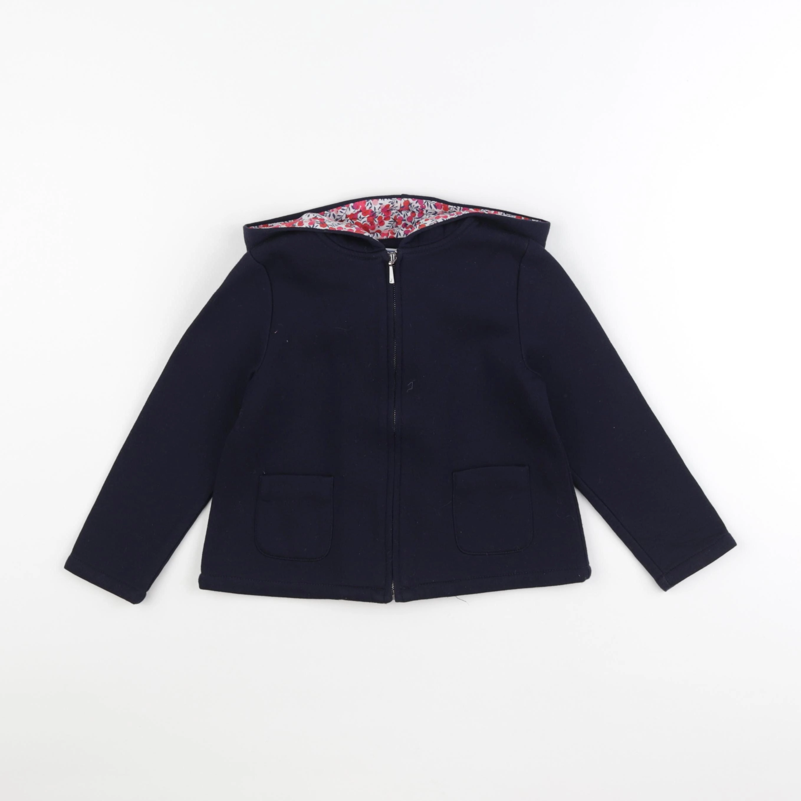 Jacadi - sweat bleu - 3 ans