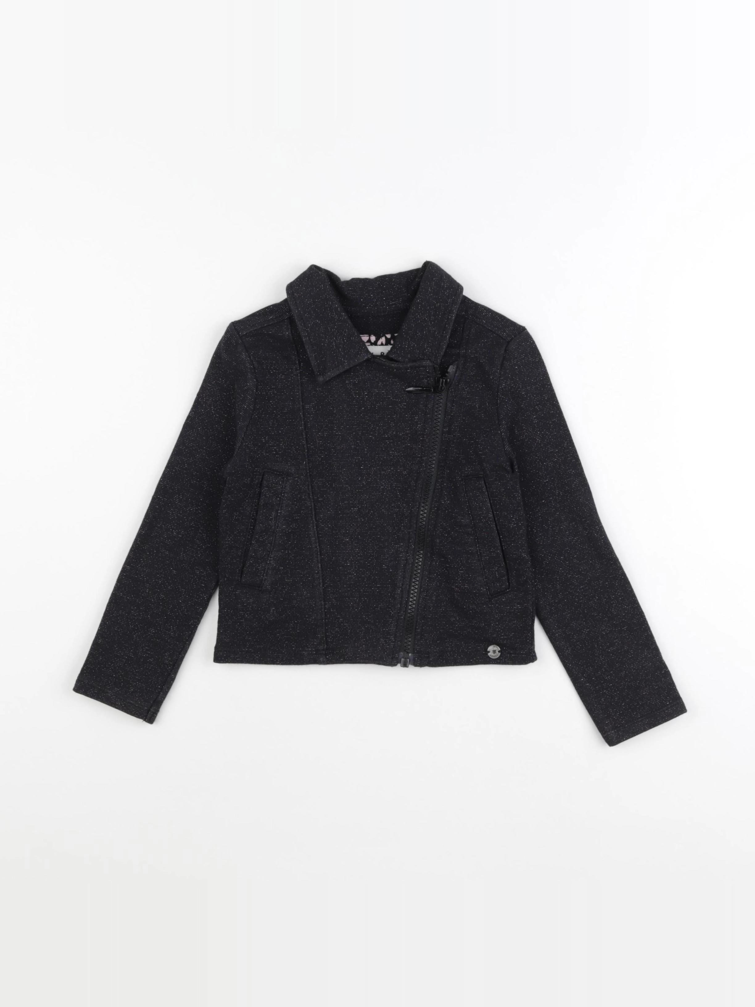 IKKS - veste noir, argent - 4 ans