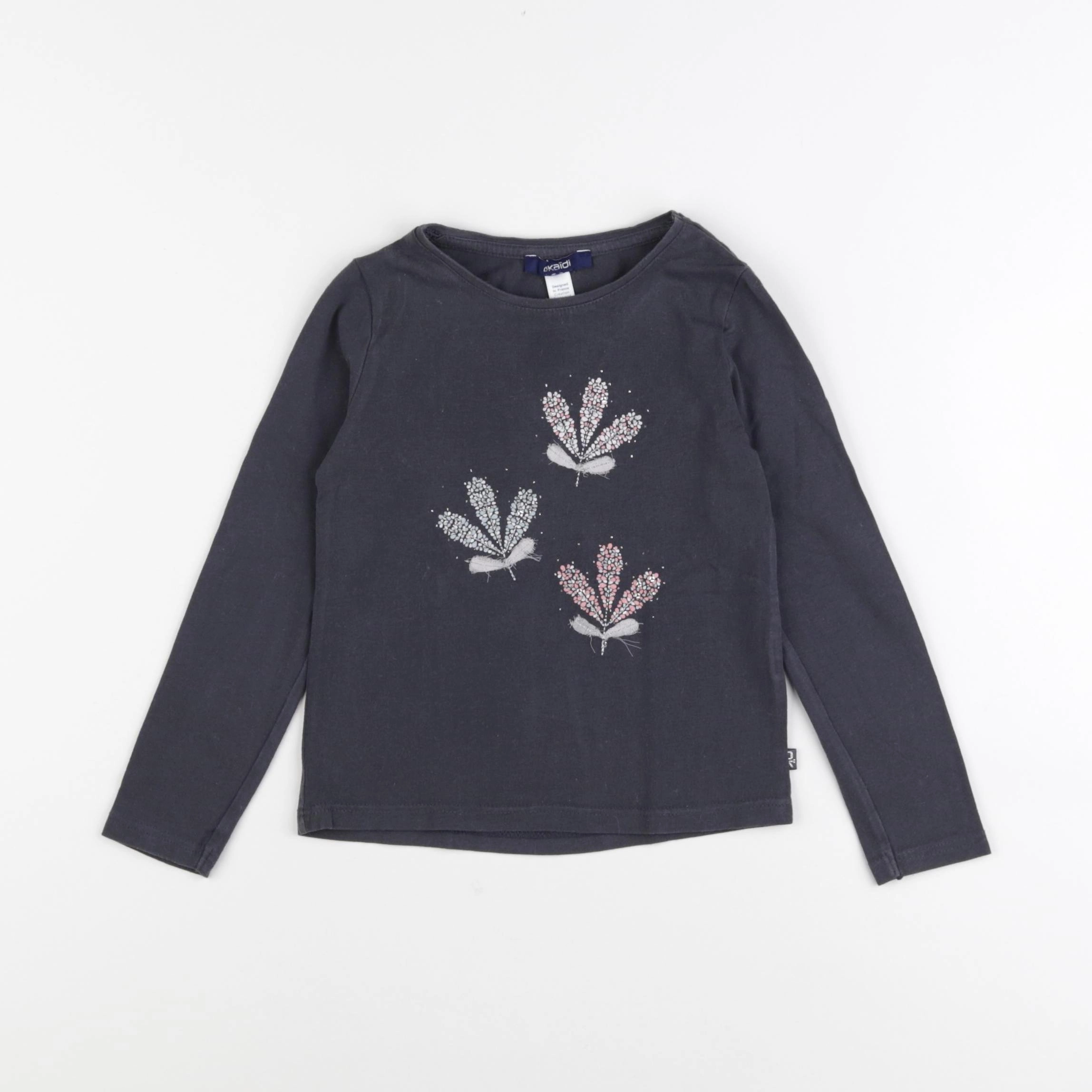 Okaidi - tee-shirt gris - 3 ans