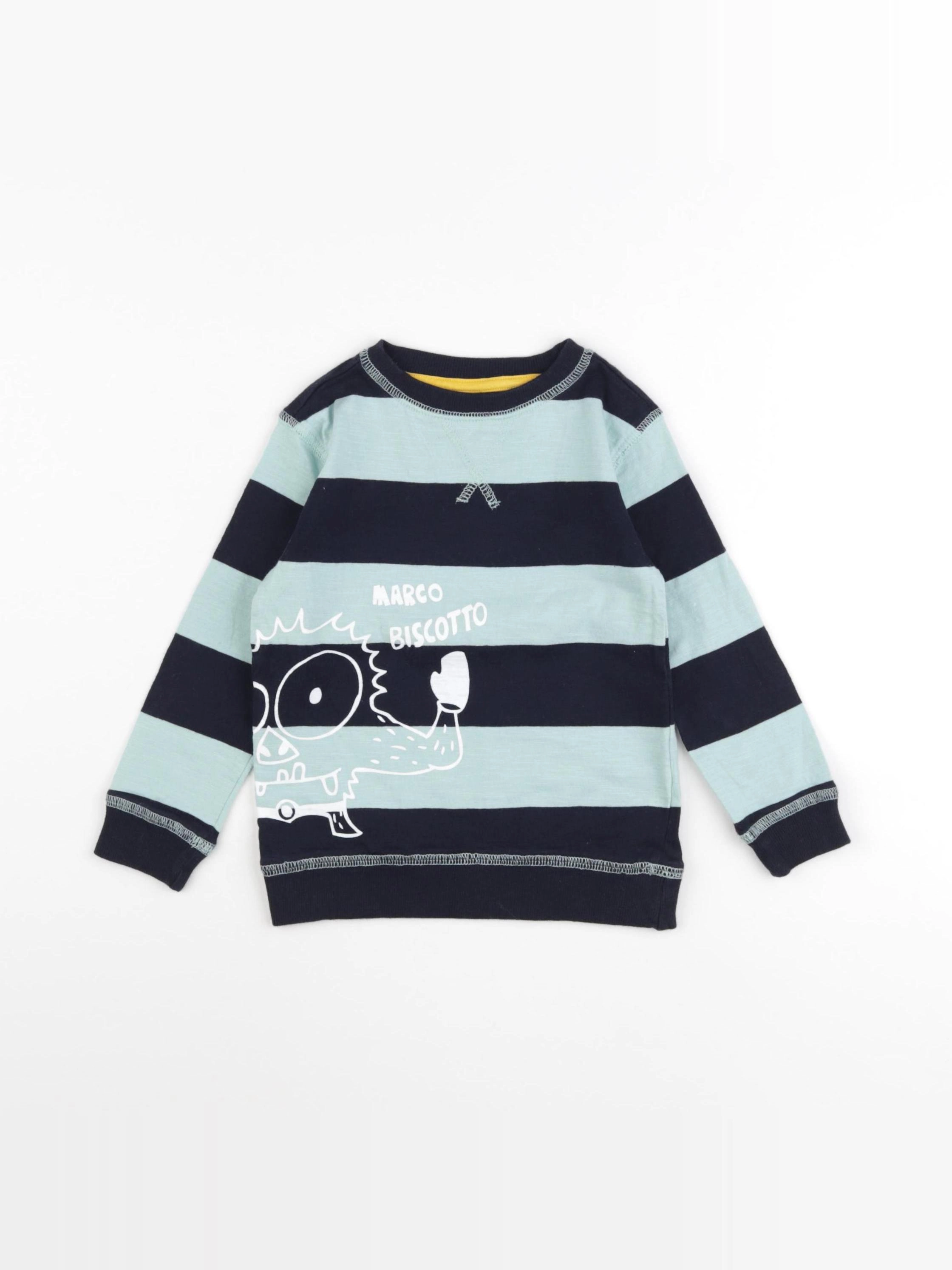 Vertbaudet - tee-shirt bleu - 3 ans
