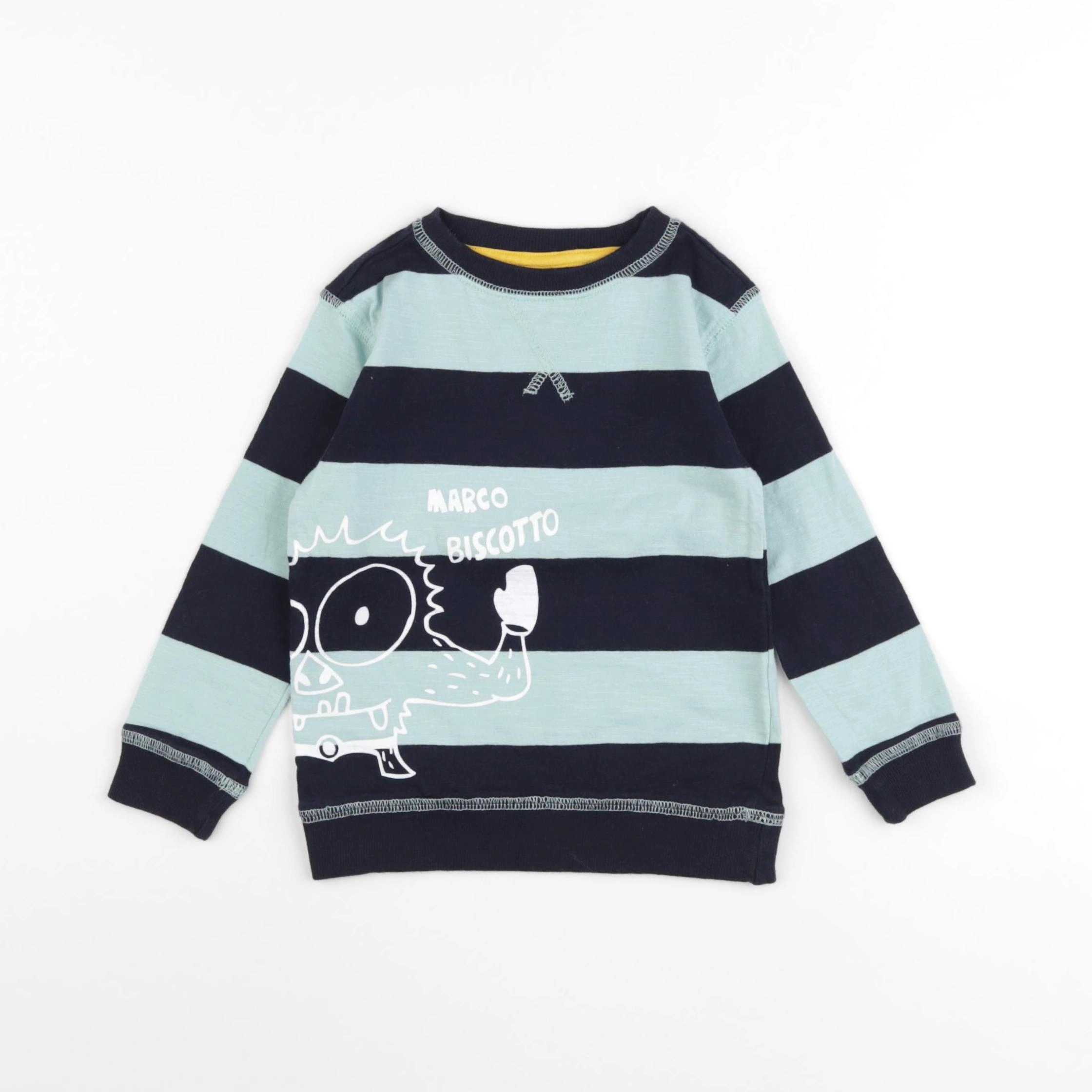Vertbaudet - tee-shirt bleu - 3 ans
