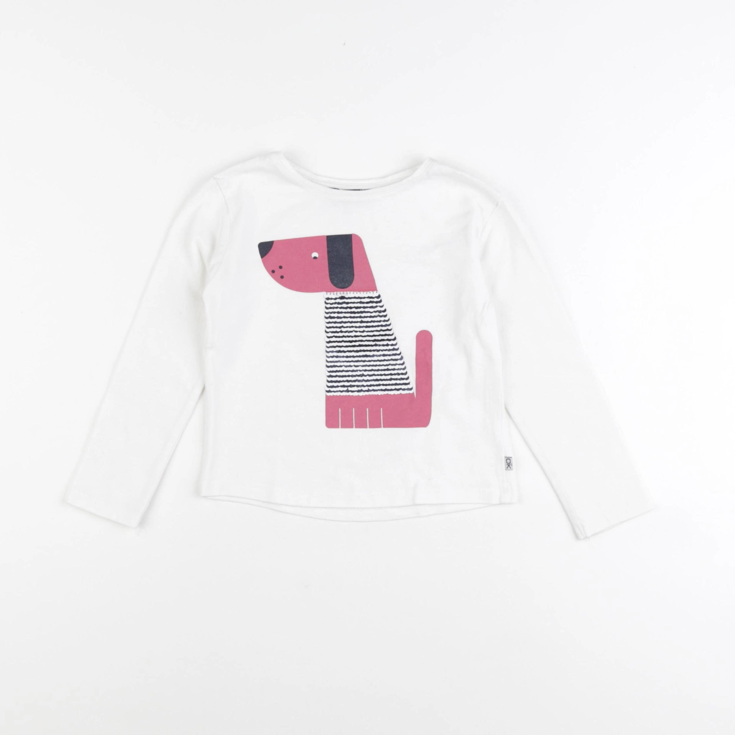Okaidi - tee-shirt blanc - 3 ans